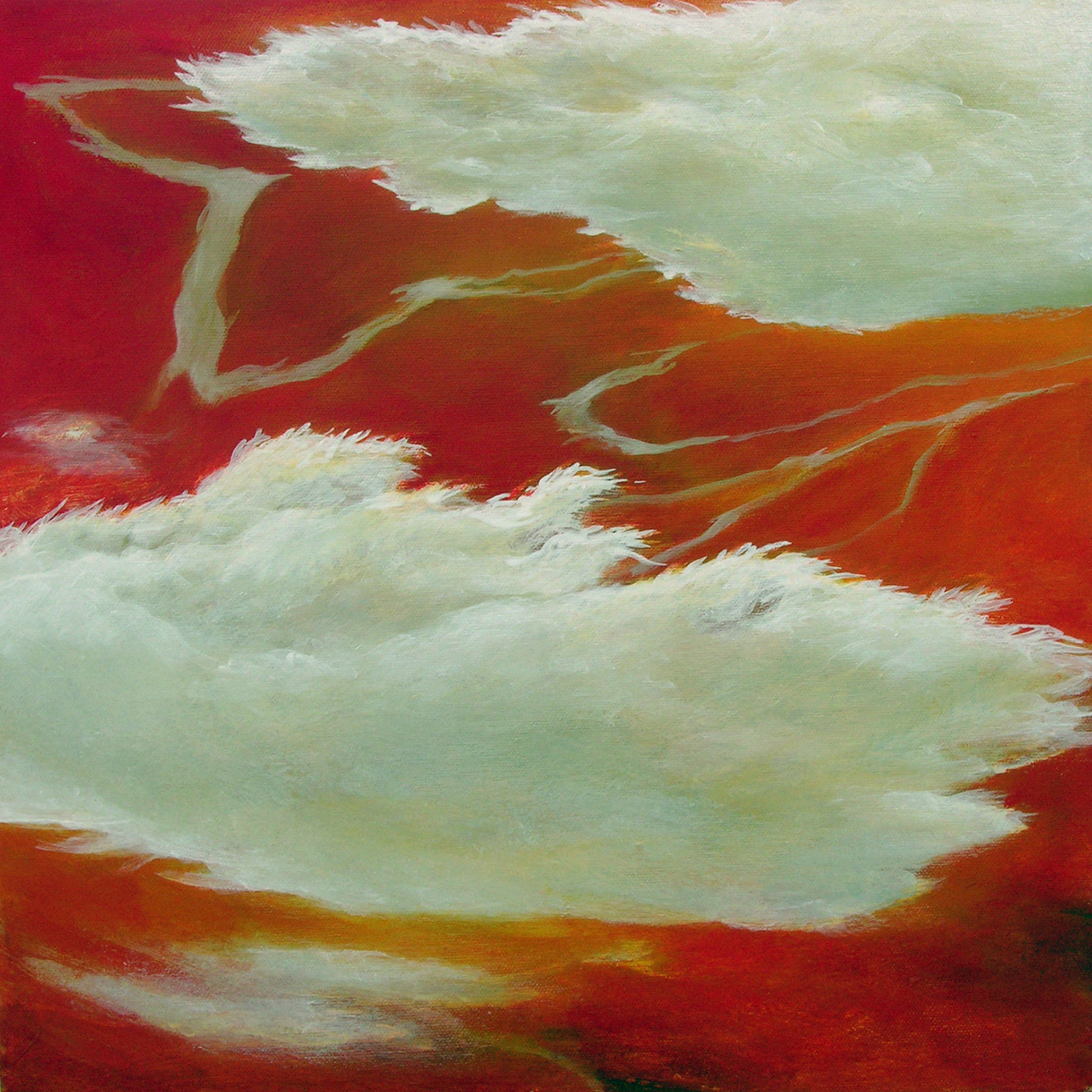 Acrílico/ lienzo._40 x 40 cm