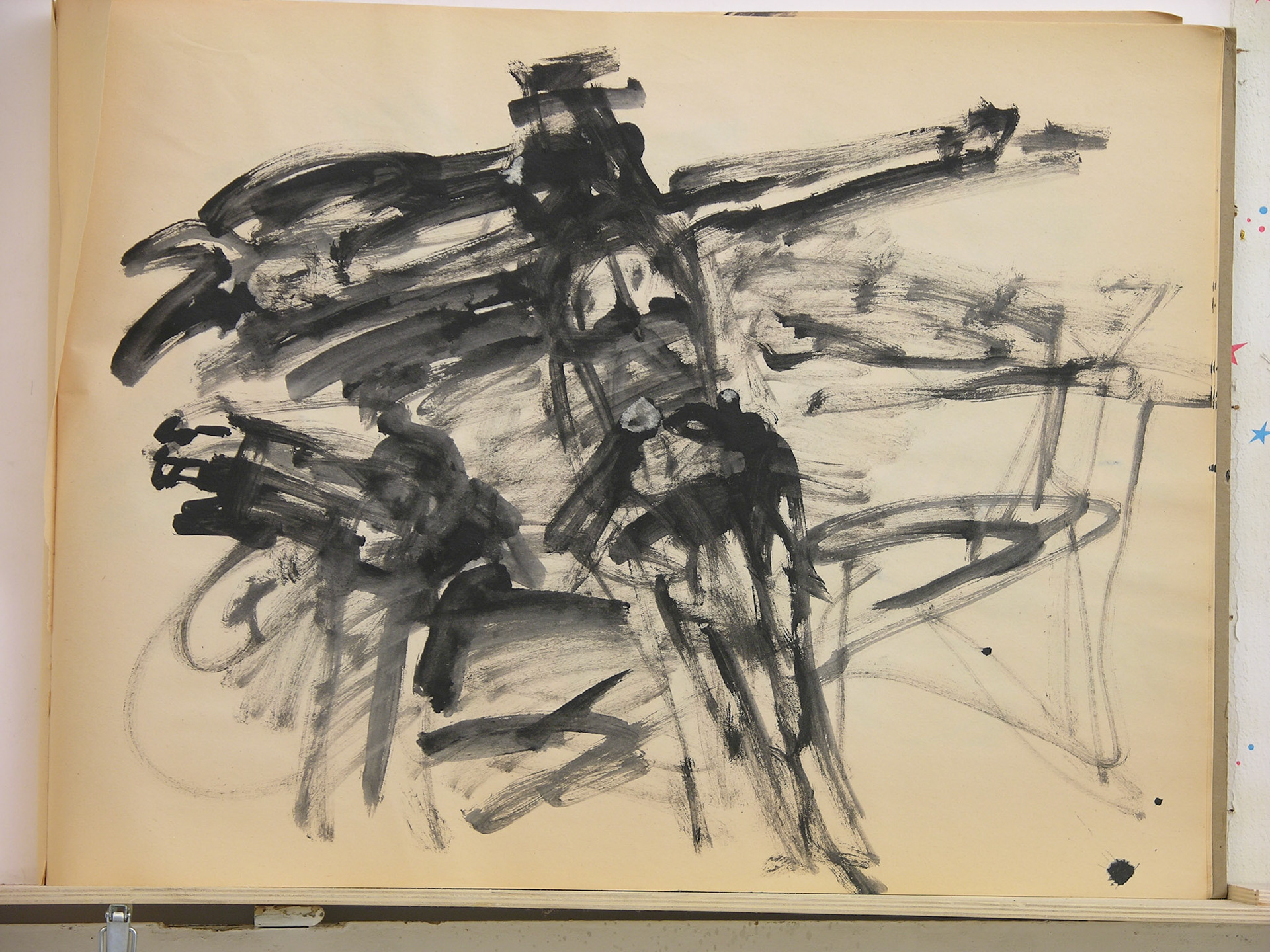 Aguada acrílica.- 46 x 60,5cm