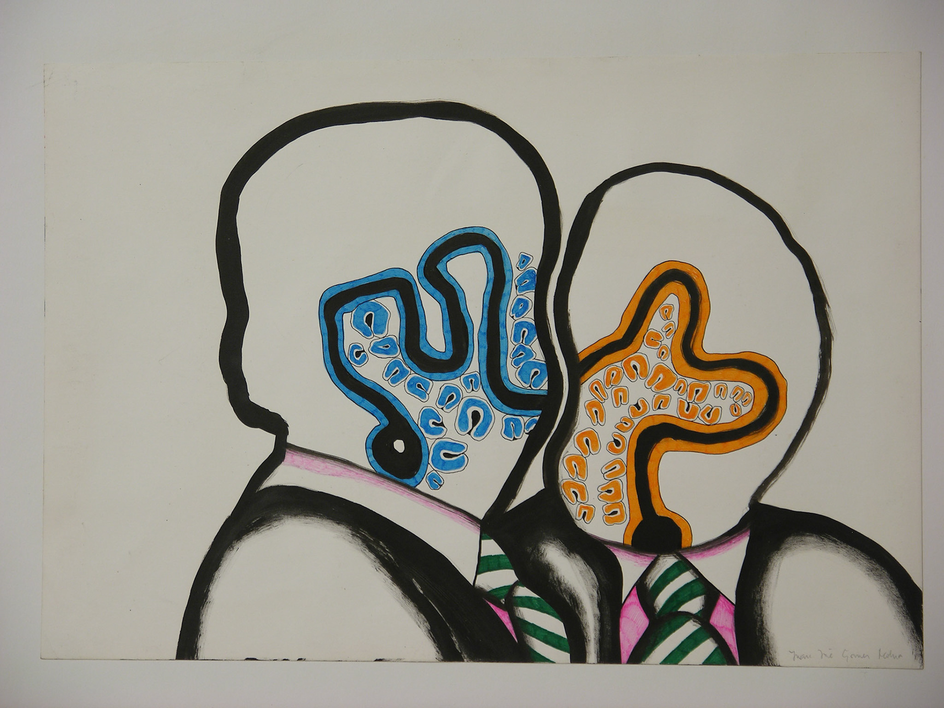 Técnica mixta.- 95,5 x 70cm