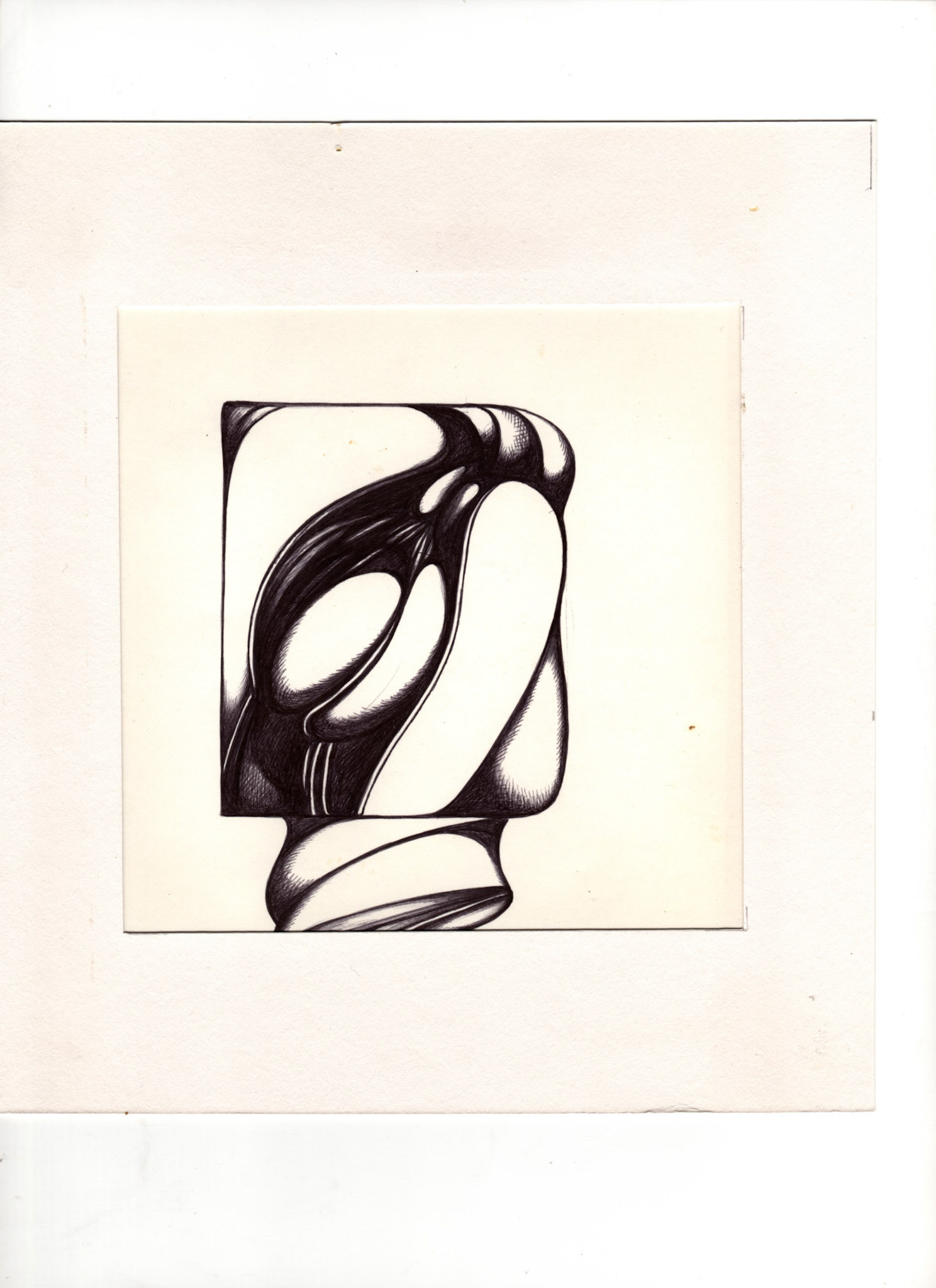 boligrafo/papel._ 14,3 x 14,3 cm