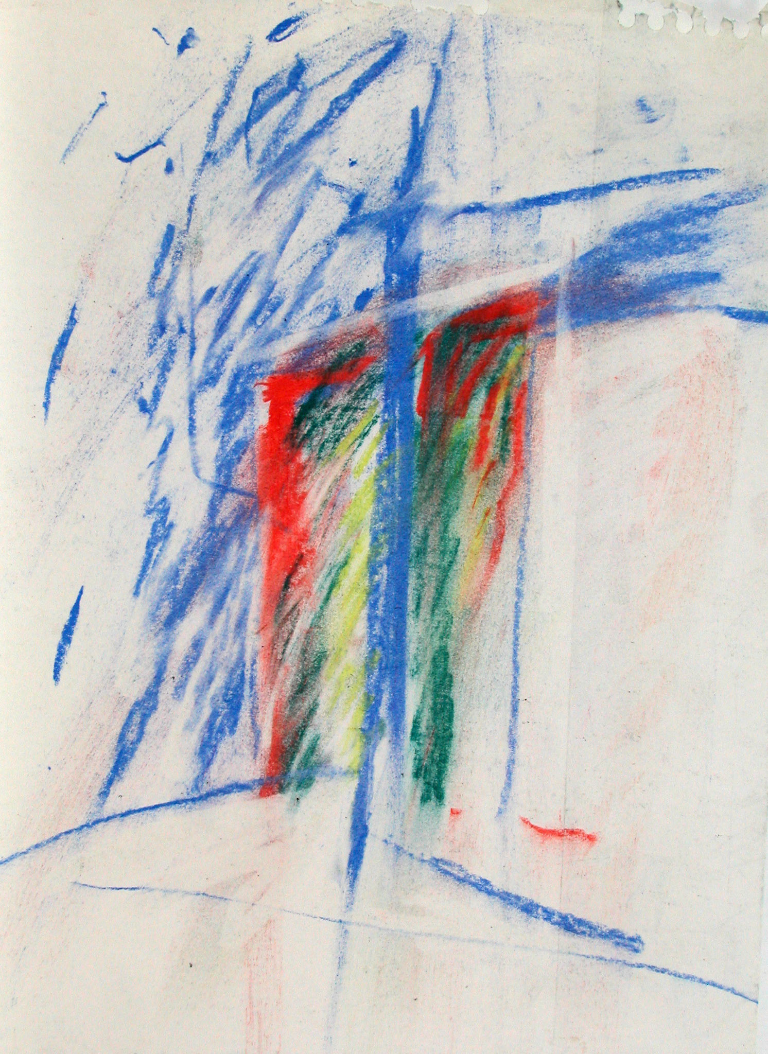 Pastel/papel._32x23cm