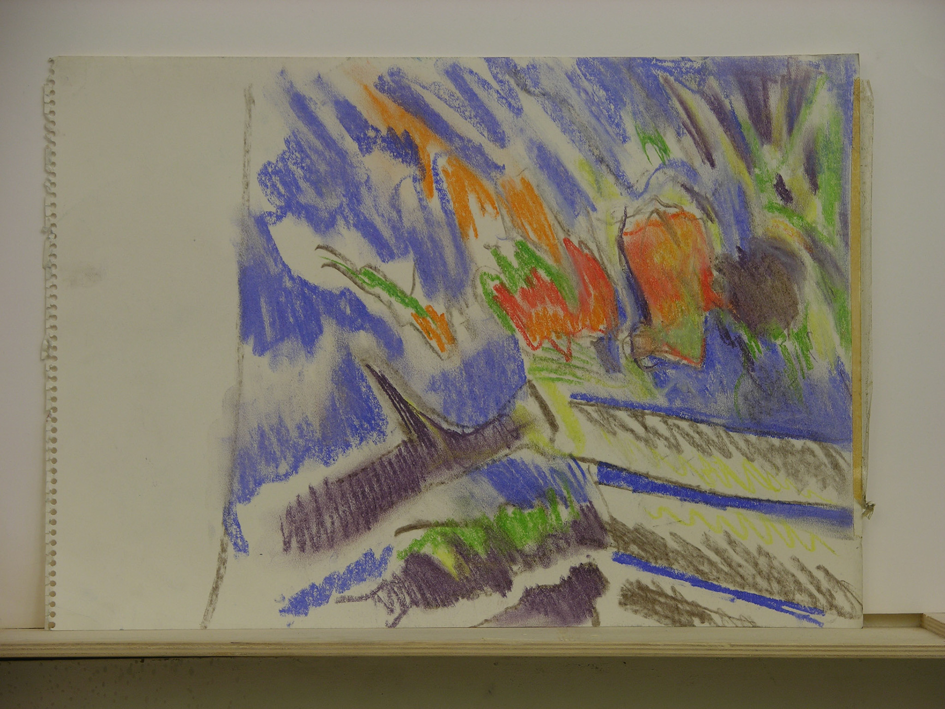 pastel/papel.-45x32,2cm