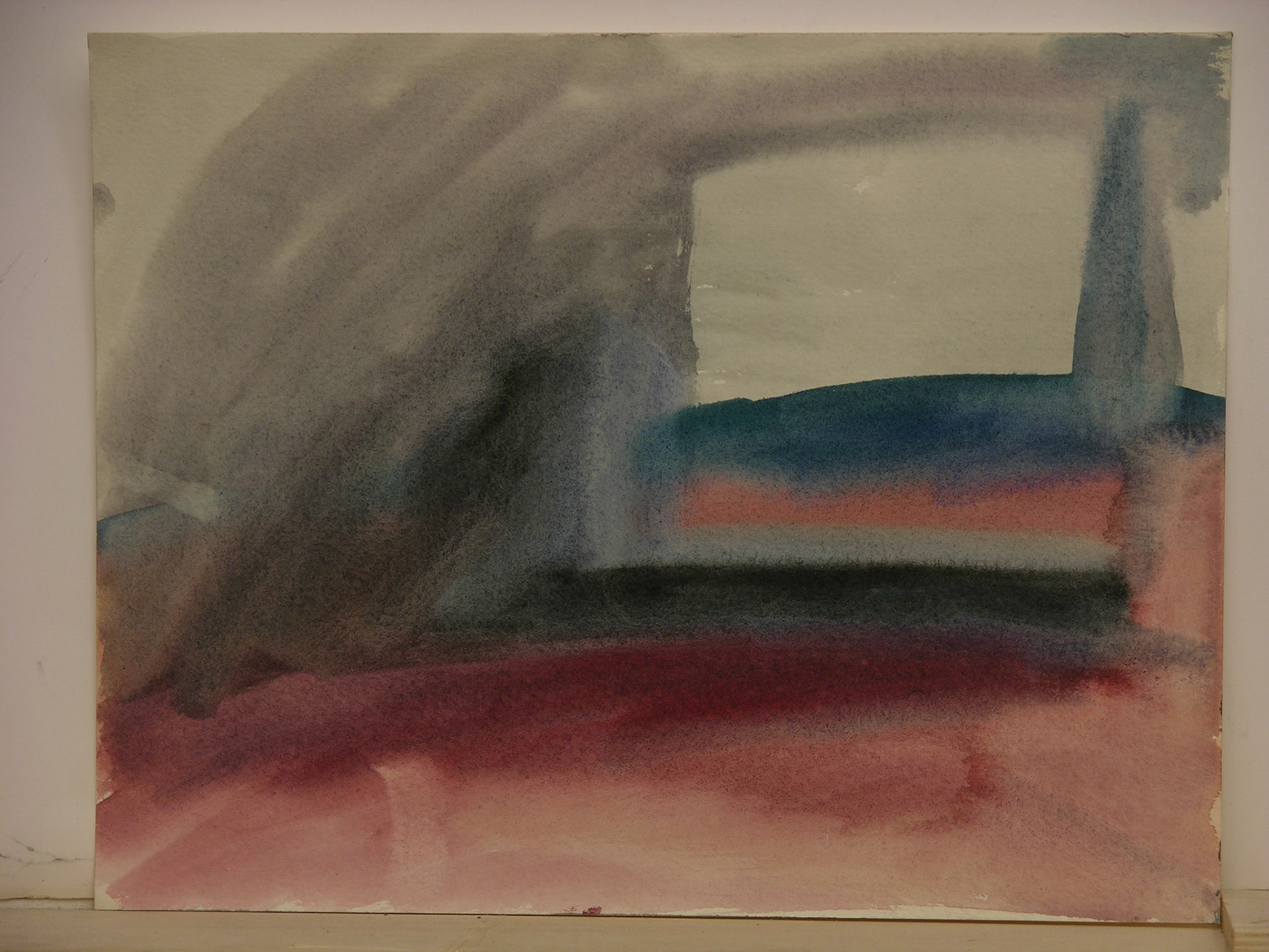 Aguada acrílica/cartulina._25x32cm