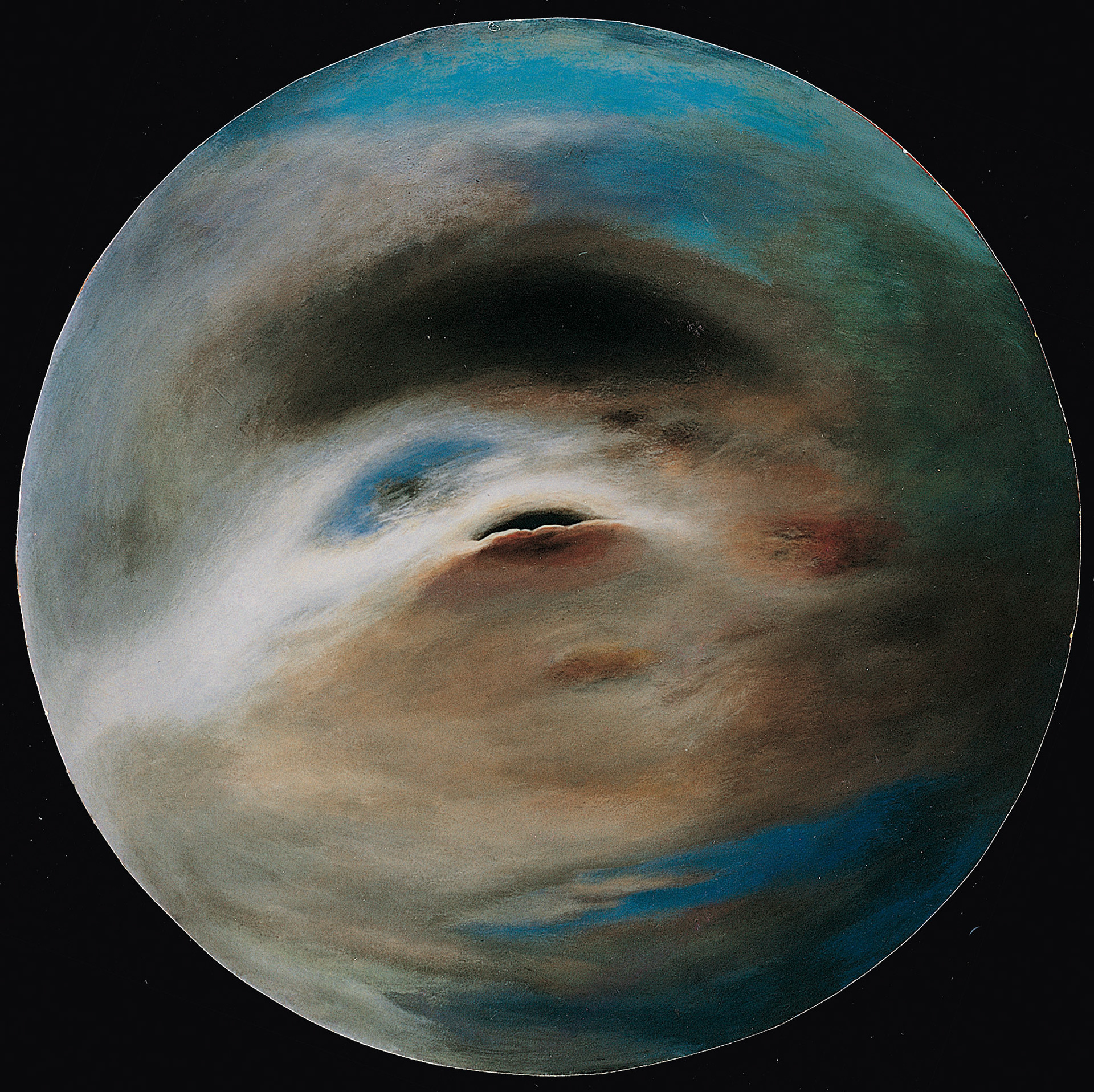 Acrílico/Tabla._80 cm