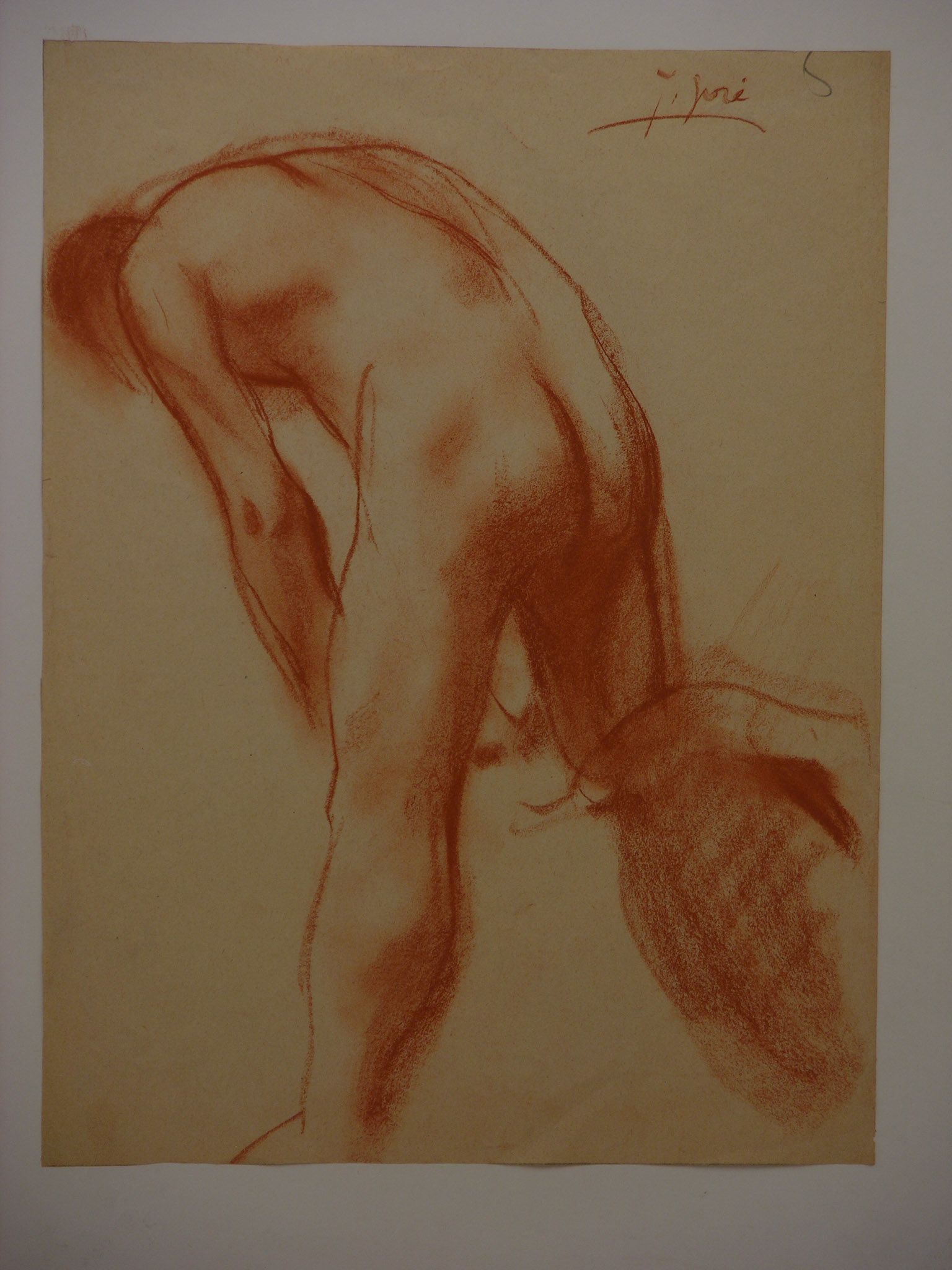 sanguina/papel._40x30cm firmada