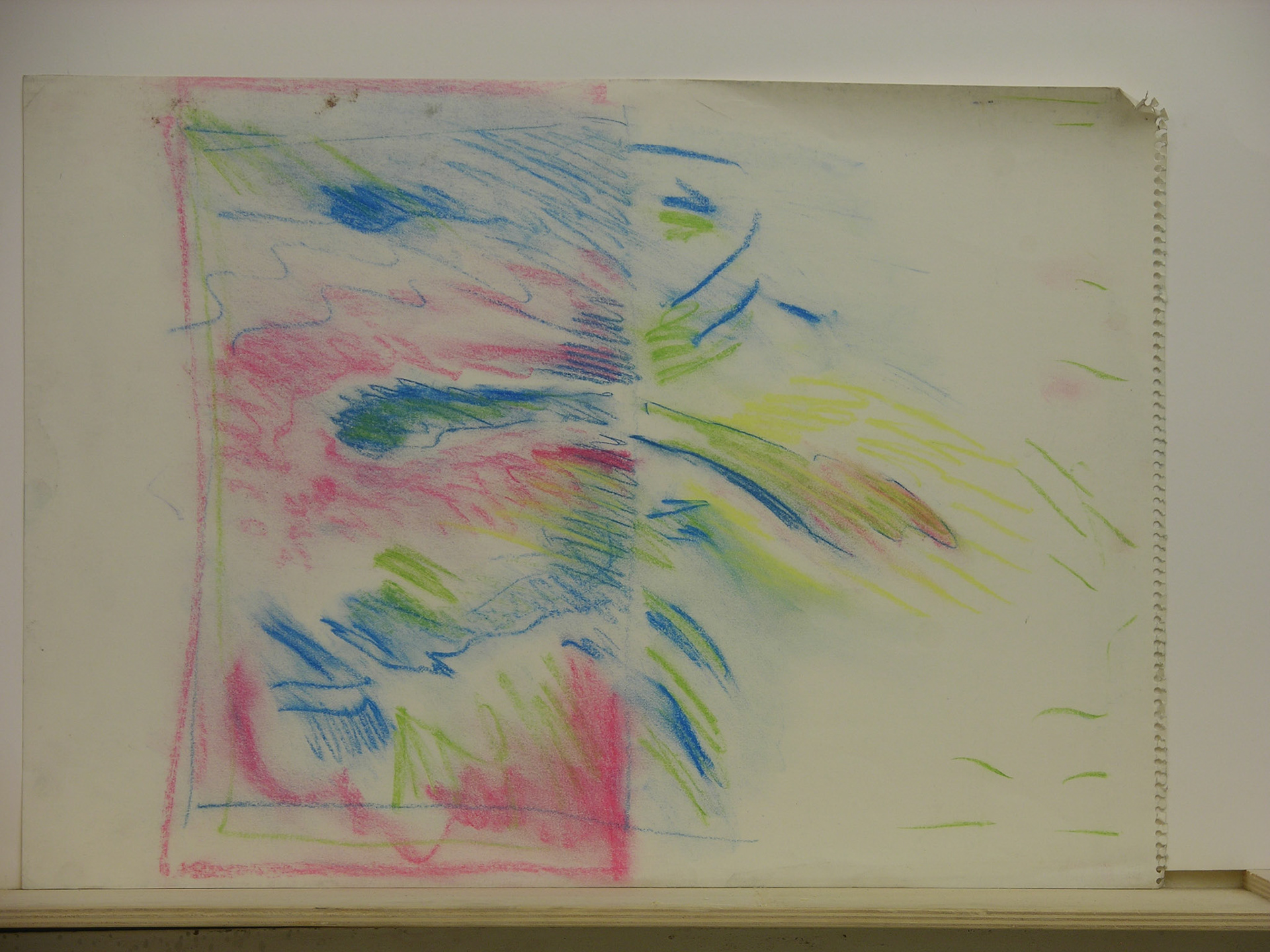 pastel/papel.-47,4x34cm