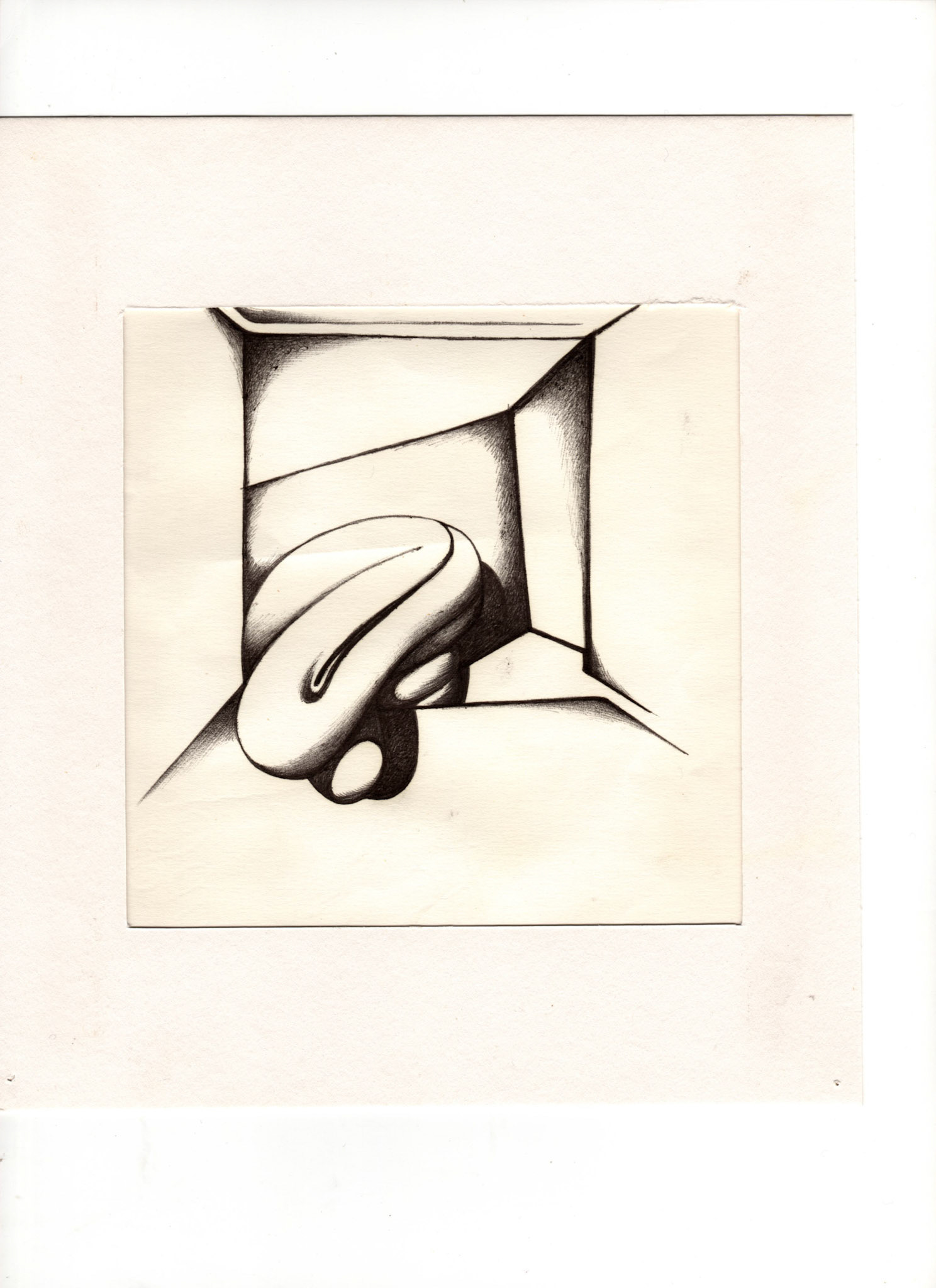 boligrafo/papel._ 14,3 x 14,3 cm