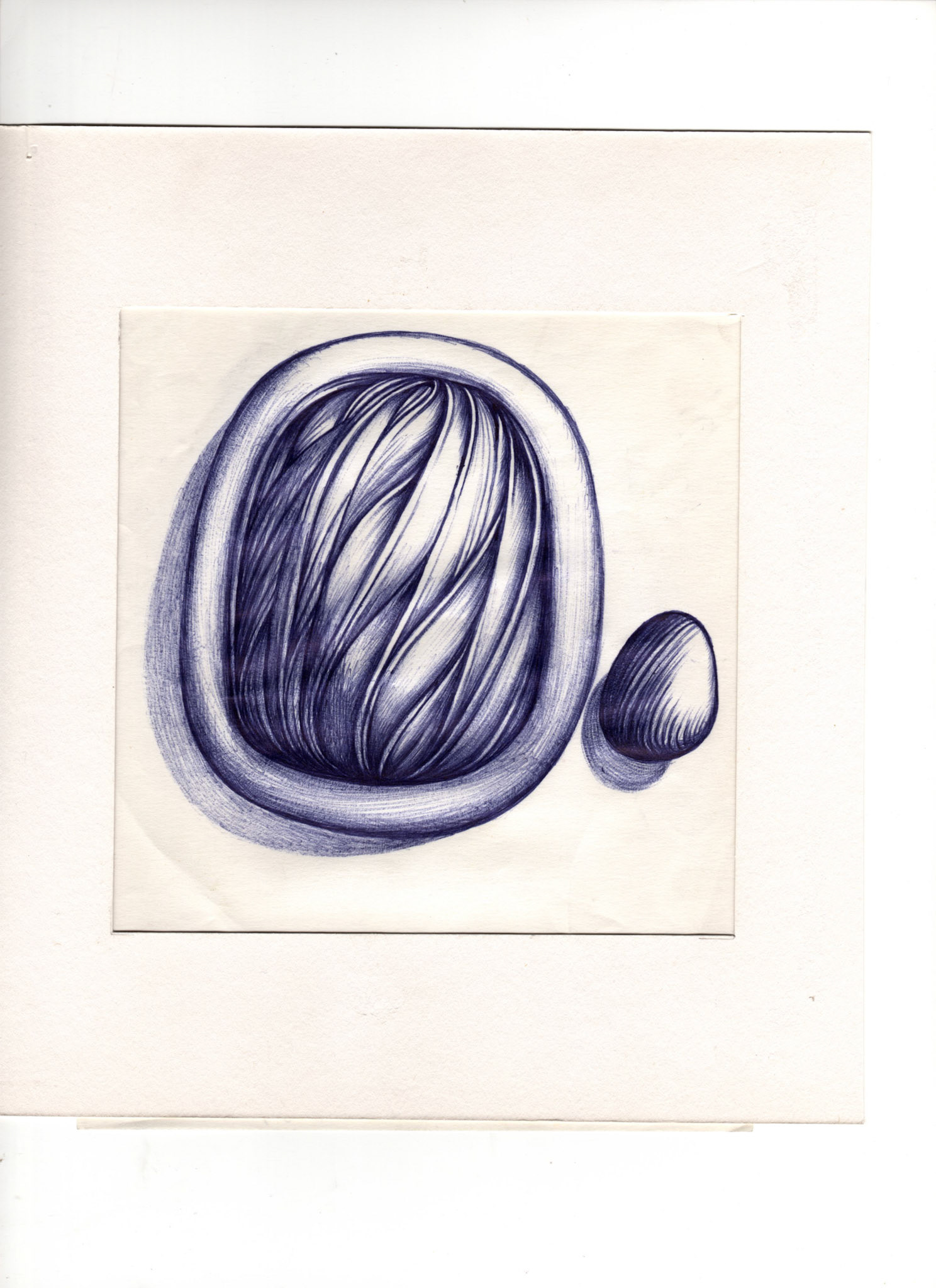 boligrafo/papel._ 14,3 x 14,3 cm