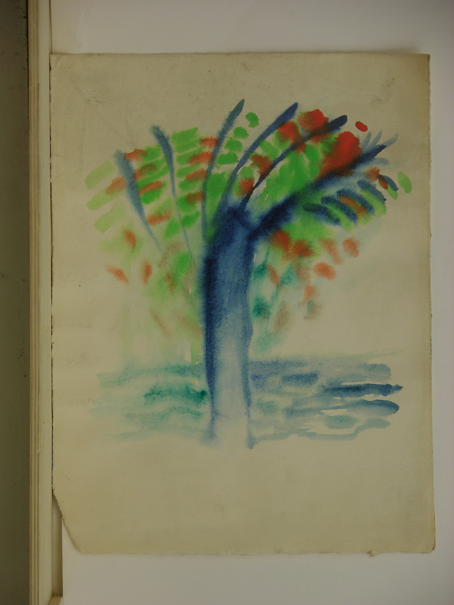 Acuarela/ papel.-38,5x26,5cm