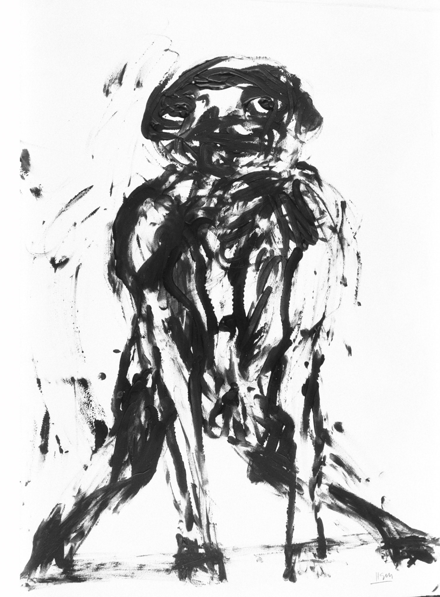 Acrílico/papel.- 65x50cm