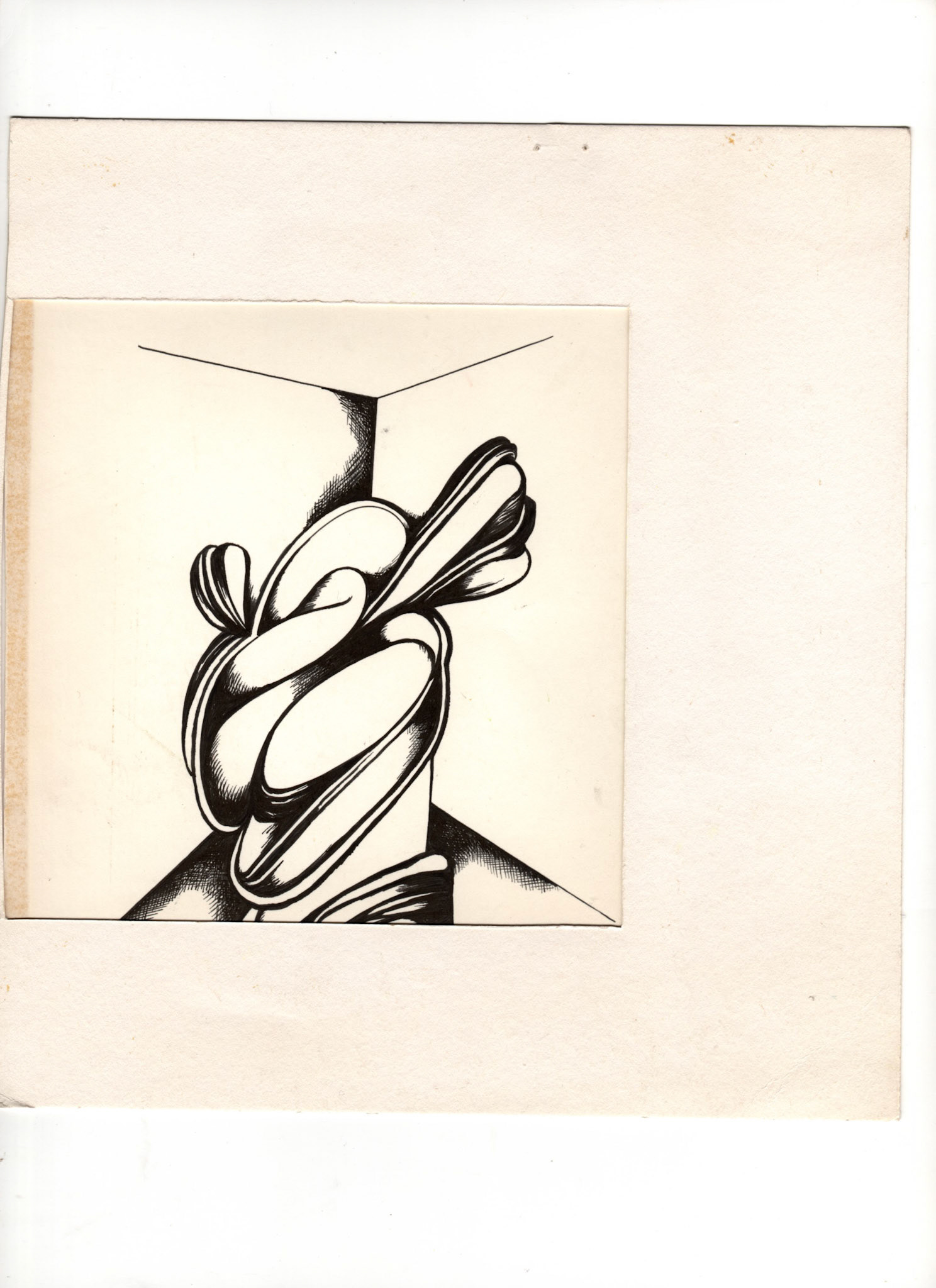 boligrafo/papel._ 14,3 x 14,3 cm