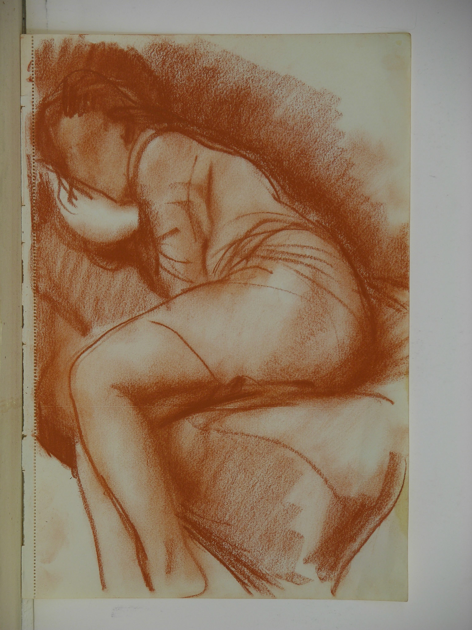 Sanguina/papel.-30,7x20,3cm