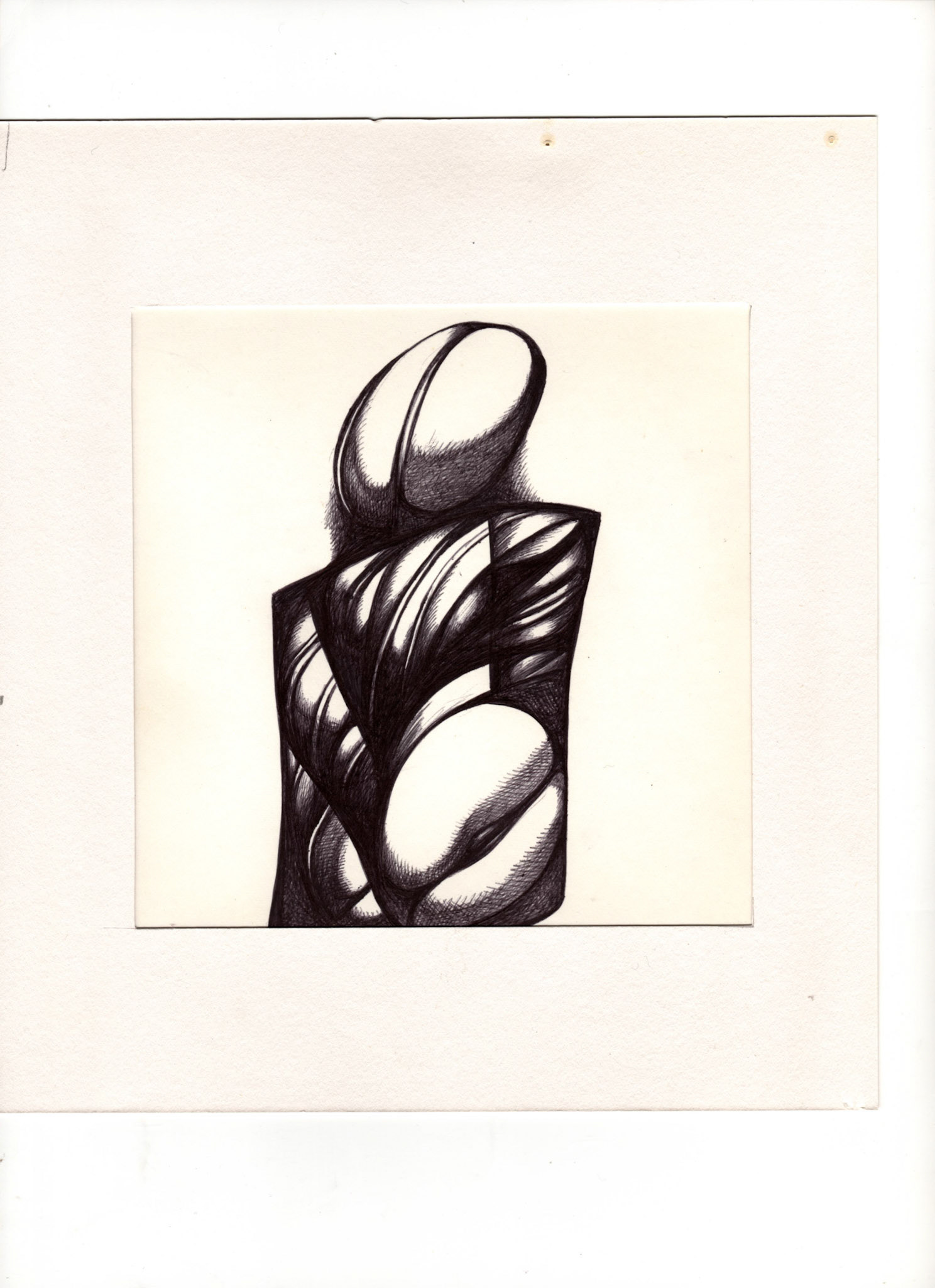 boligrafo/papel._ 14,3 x 14,3 cm