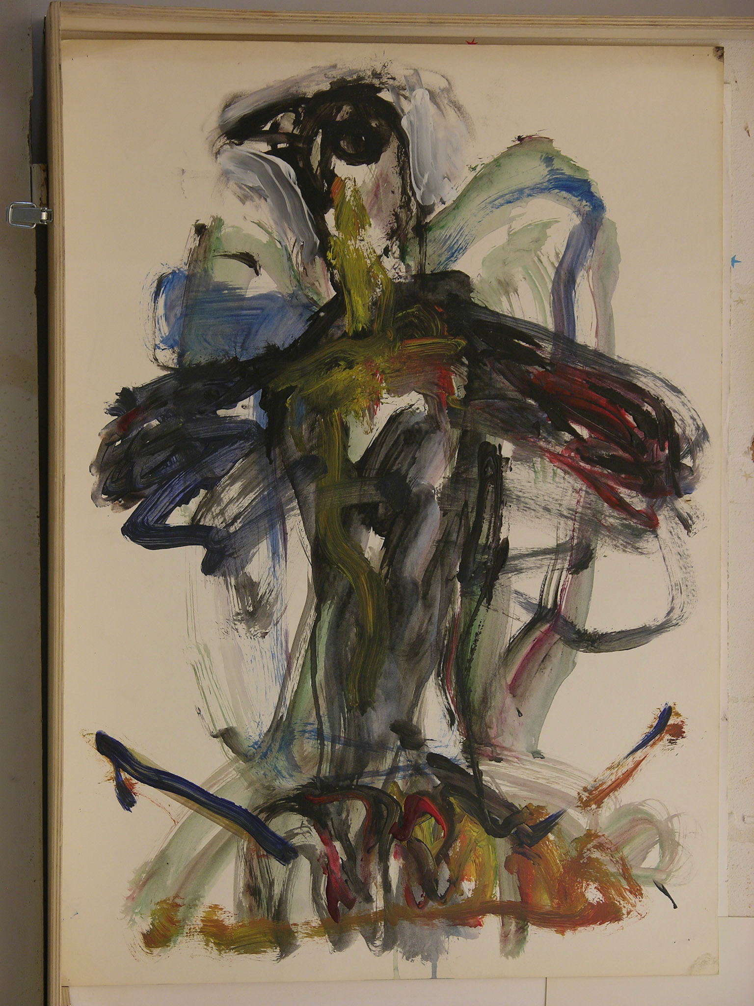 acrílico/cartulina._ 70x50cm