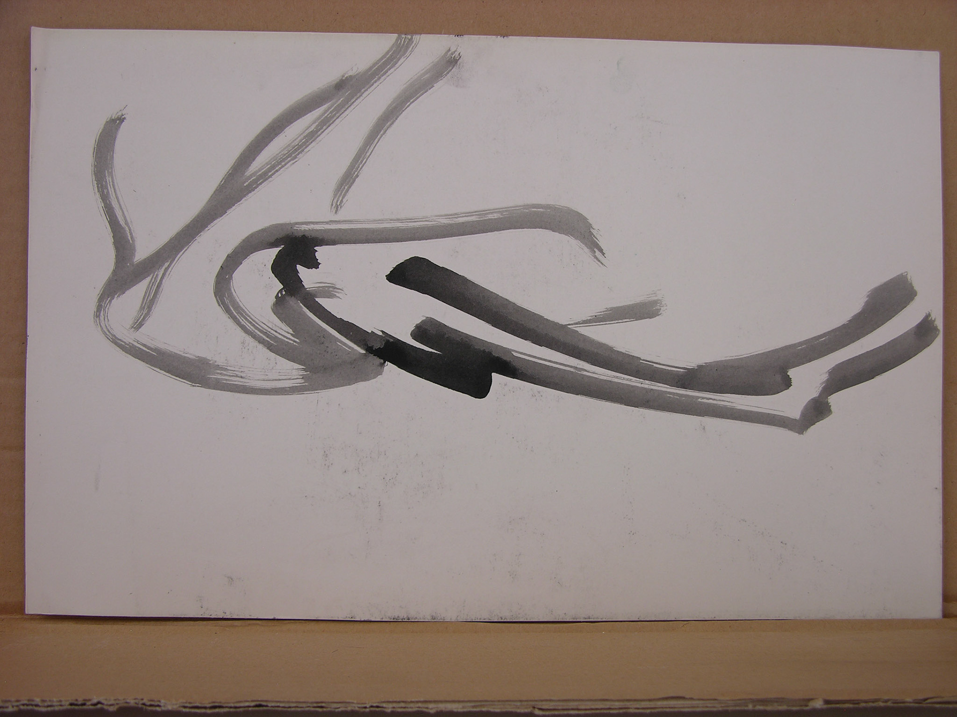 Tinta china/papel .- 24x37,7cm