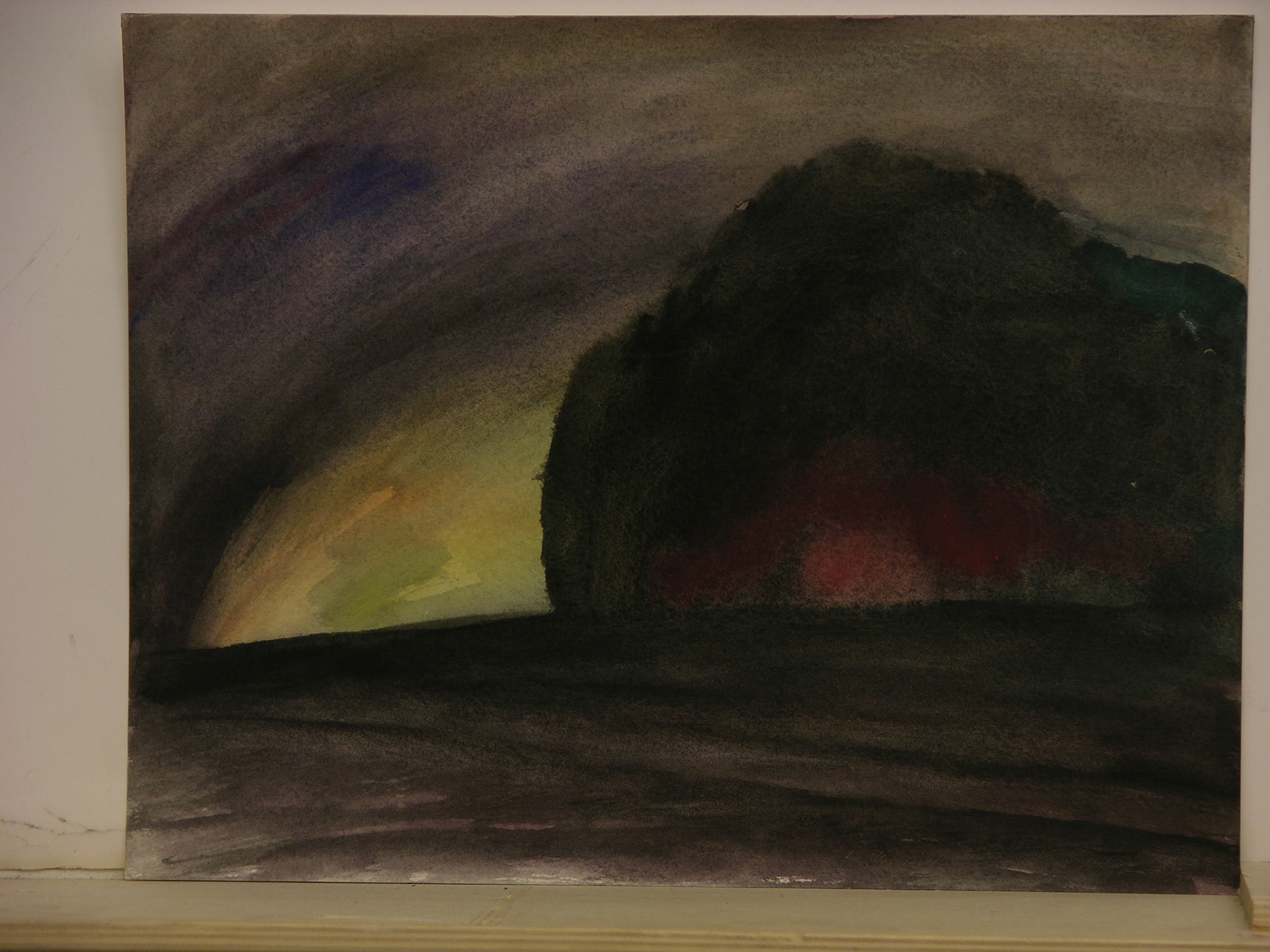 Aguada acrílica/cartulina._25x32cm