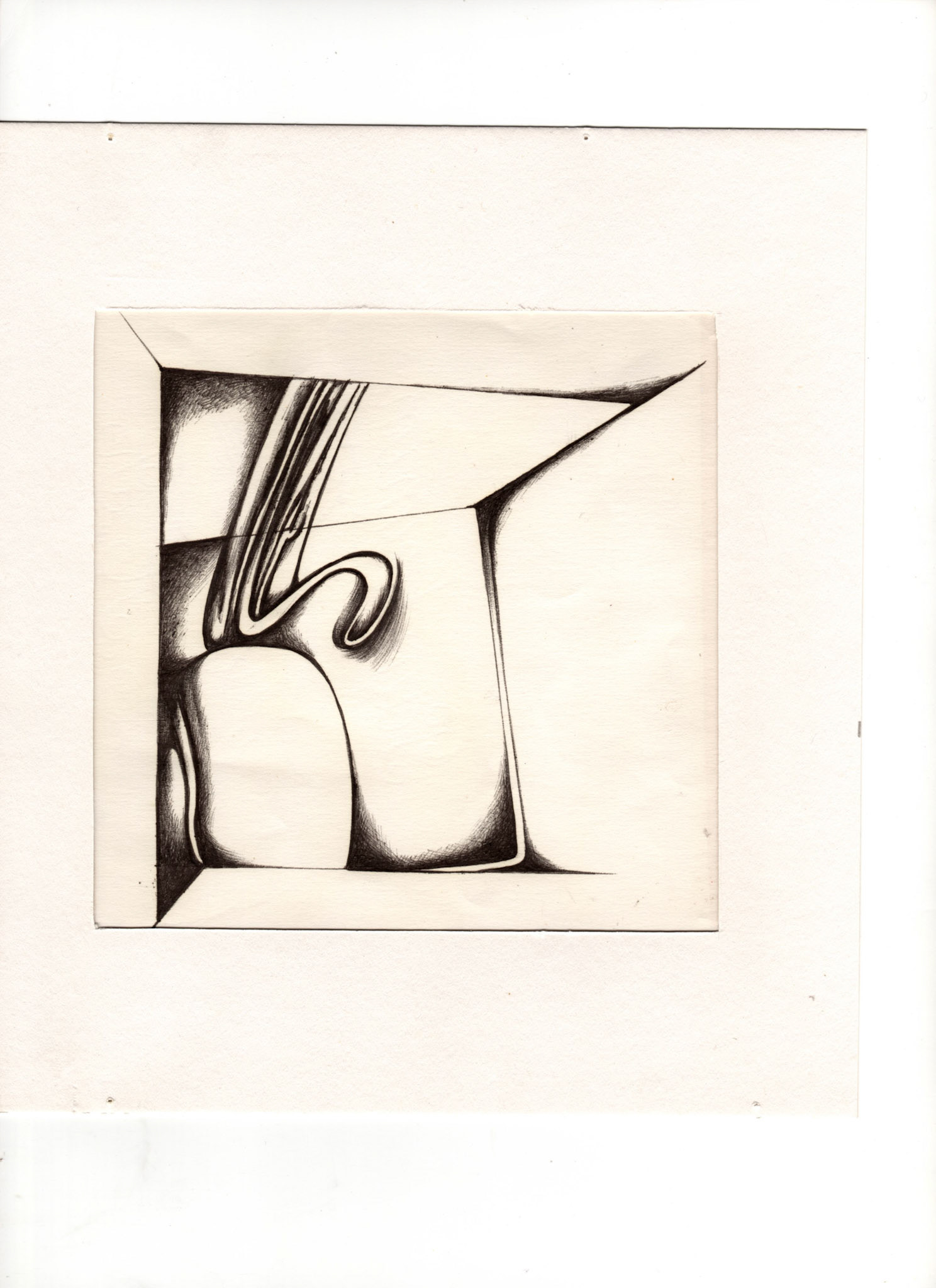 boligrafo/papel._ 14,3 x 14,3 cm