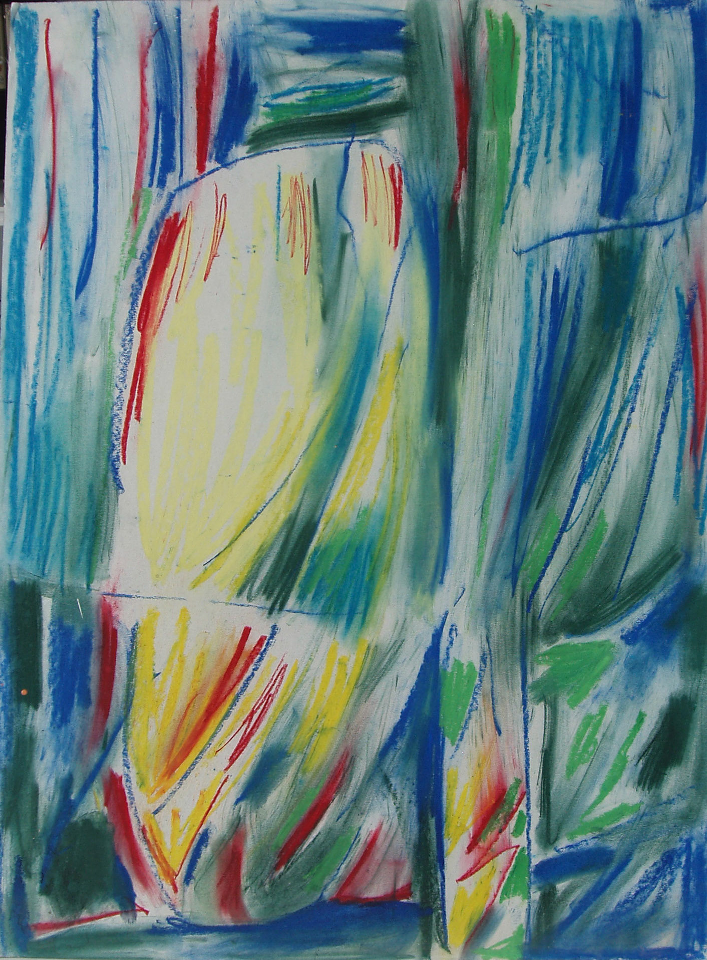 Pastel/ cartulina._70x50cm