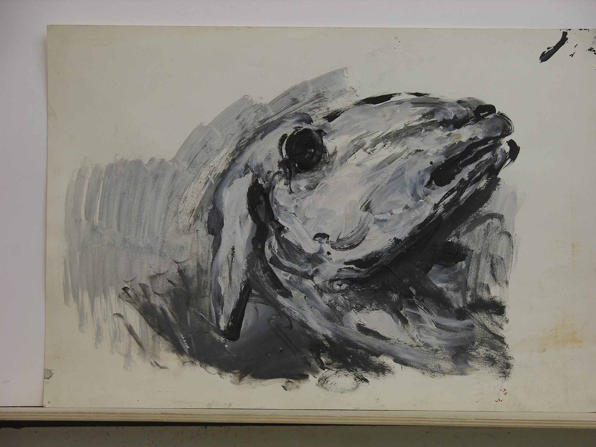 acrílico/papel.- 34,5x50