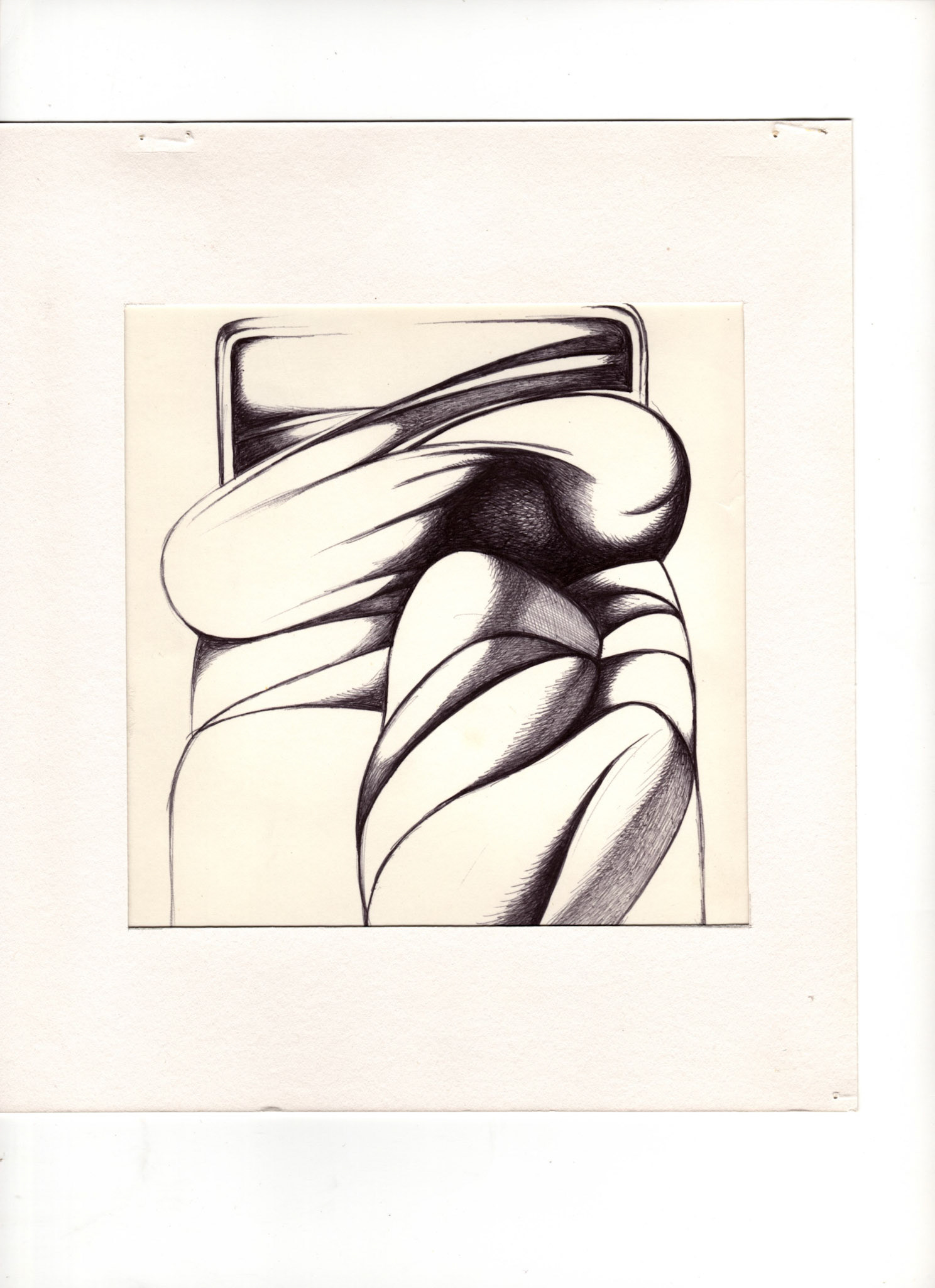 boligrafo/papel._ 14,3 x 14,3 cm