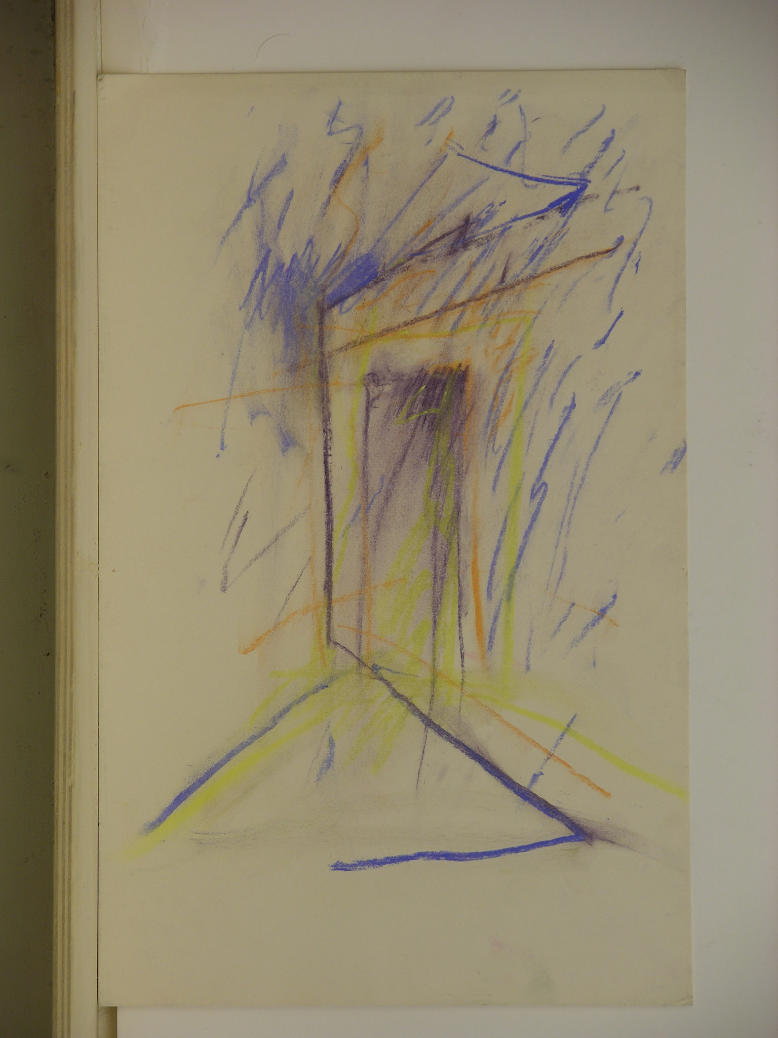 Pastel/papel.- 37,8x24cm