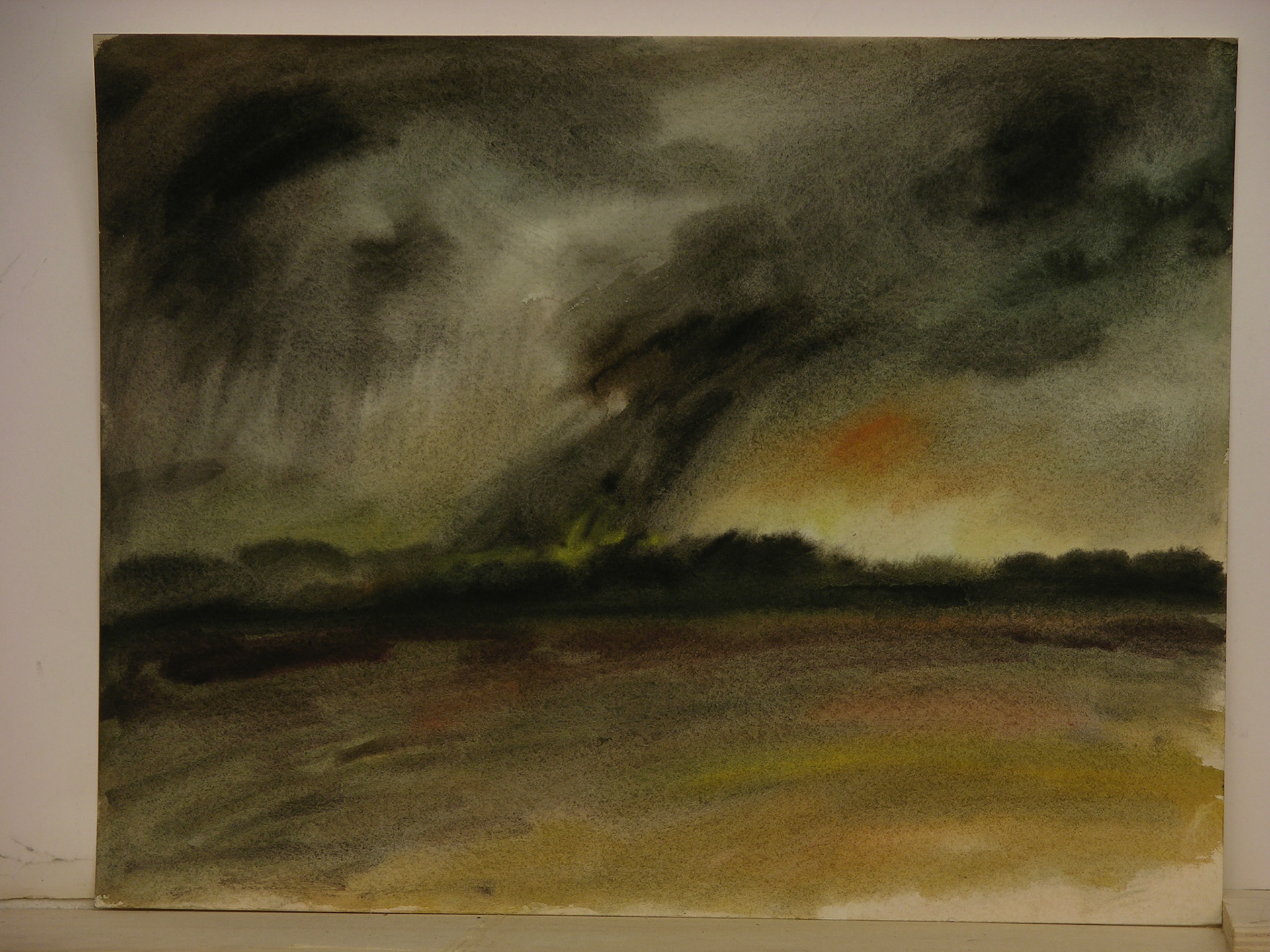 Aguada acrílica/cartulina._25x32cm