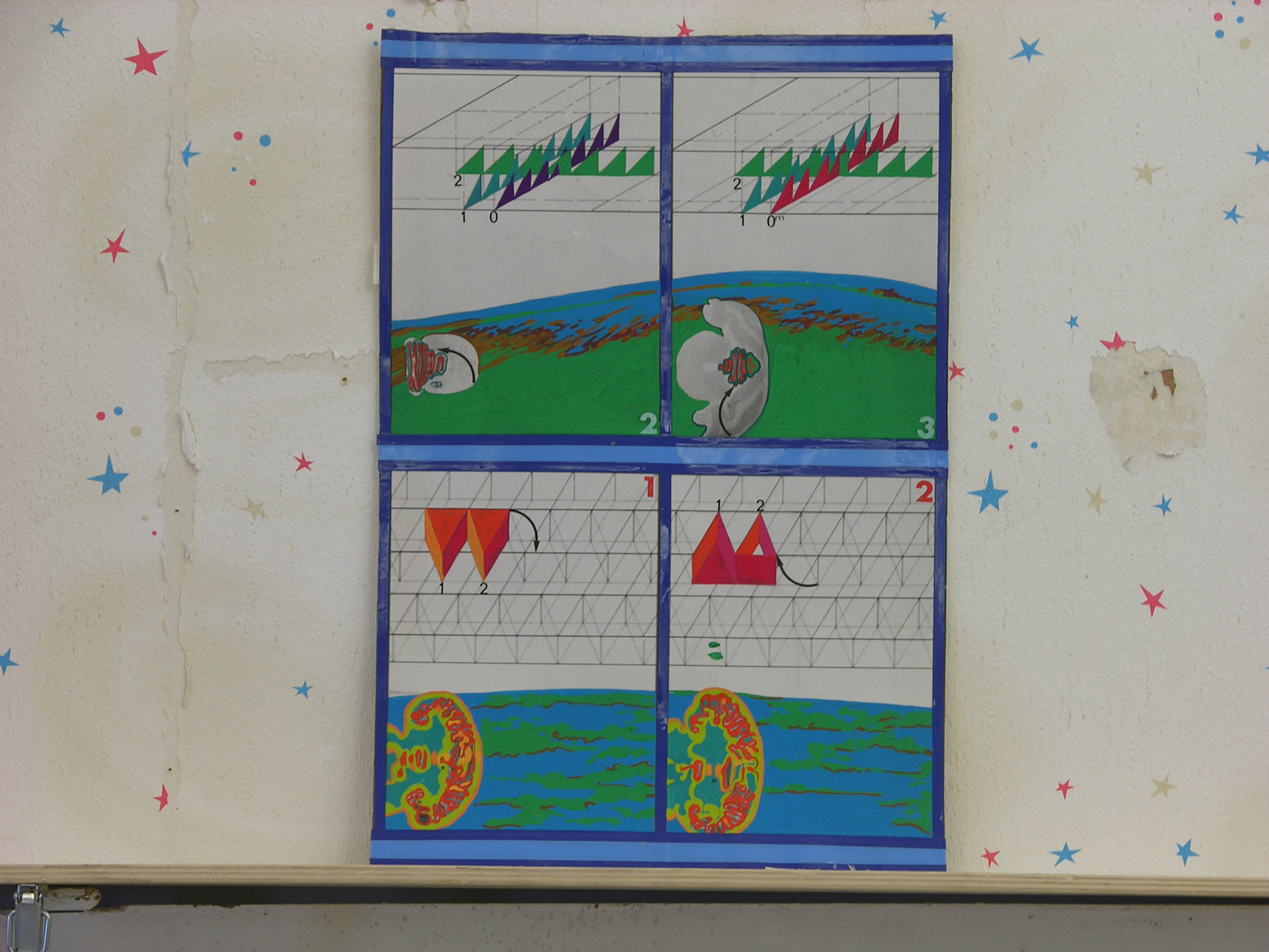 Sergrafia y acrilico