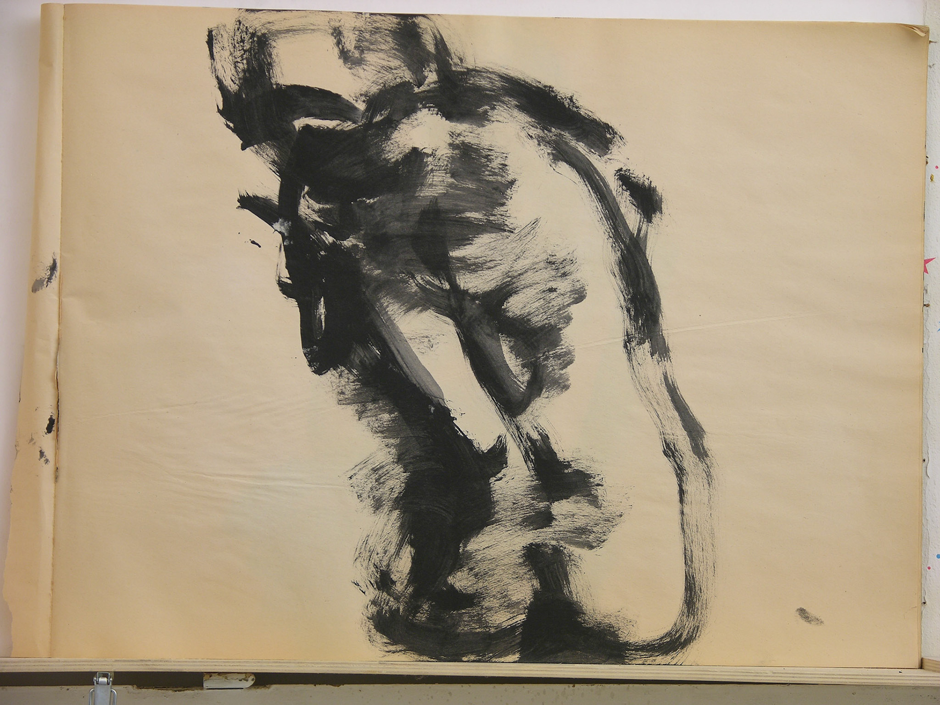 Aguada acrílica.- 46 x 60,5cm