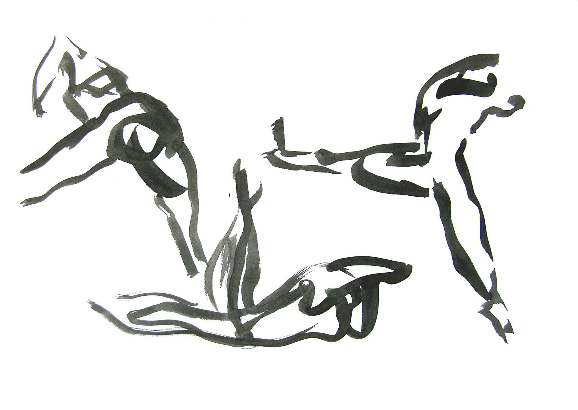 Tinta china/ papel.- 21x29,6cm