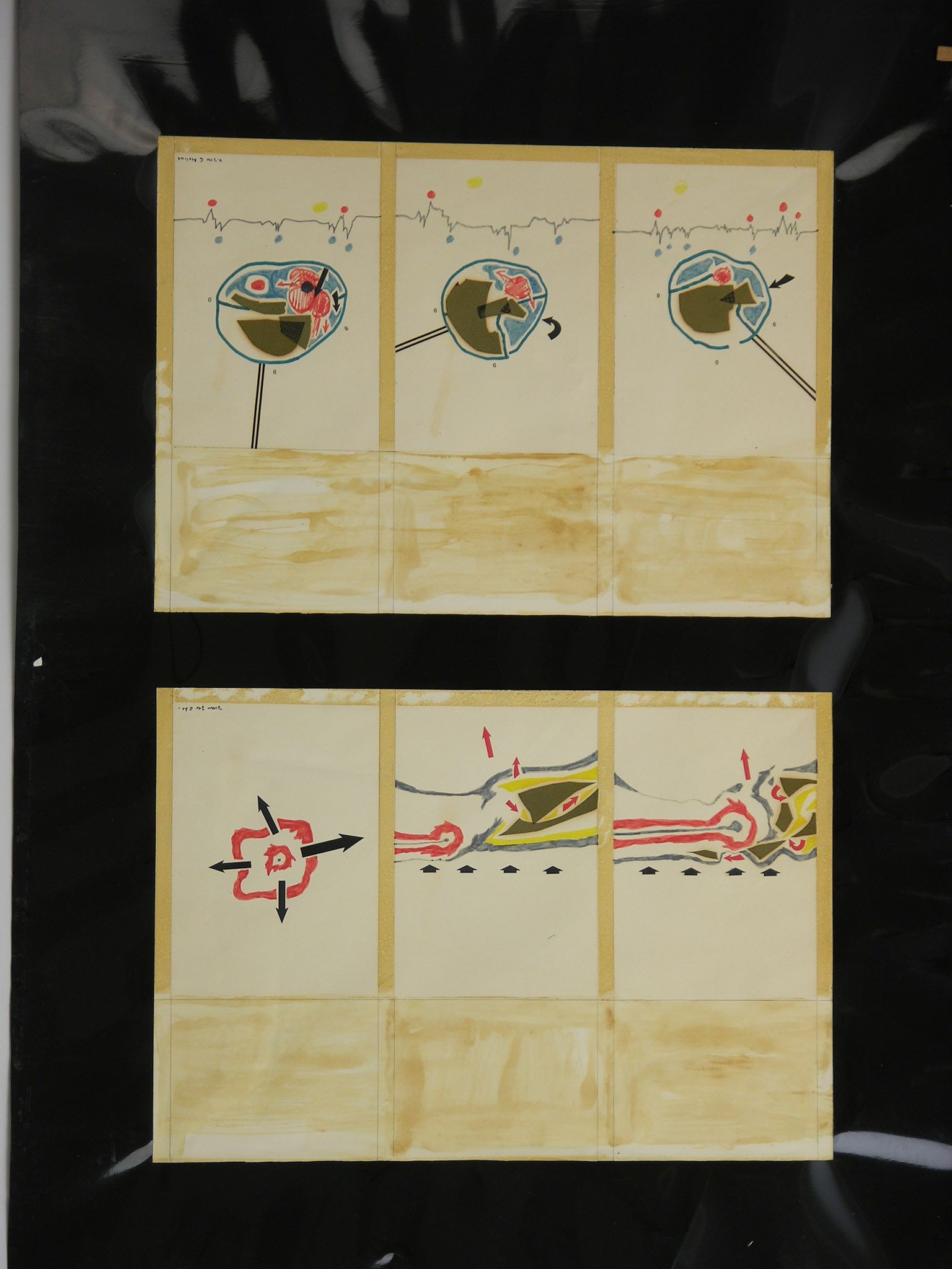 Técnica mixta.- 95,5 x 70cm