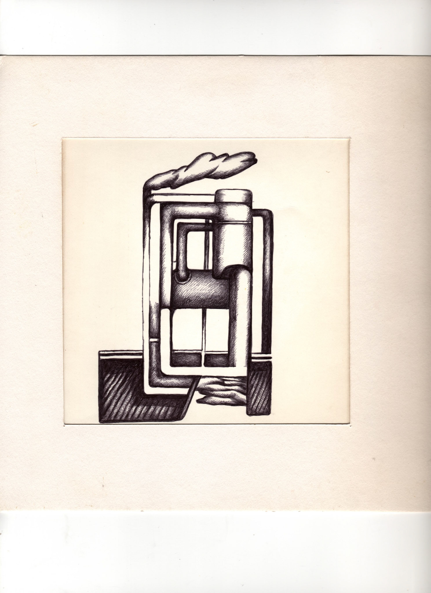 boligrafo/papel._ 14,3 x 14,3 cm