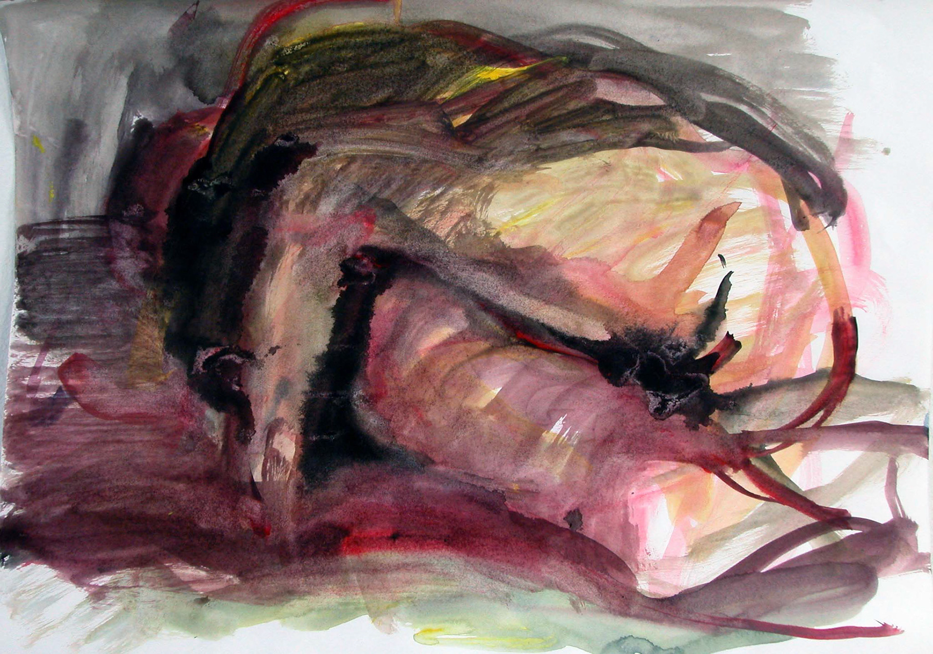 Acuarela/papel.-23,7 x 31,7cm