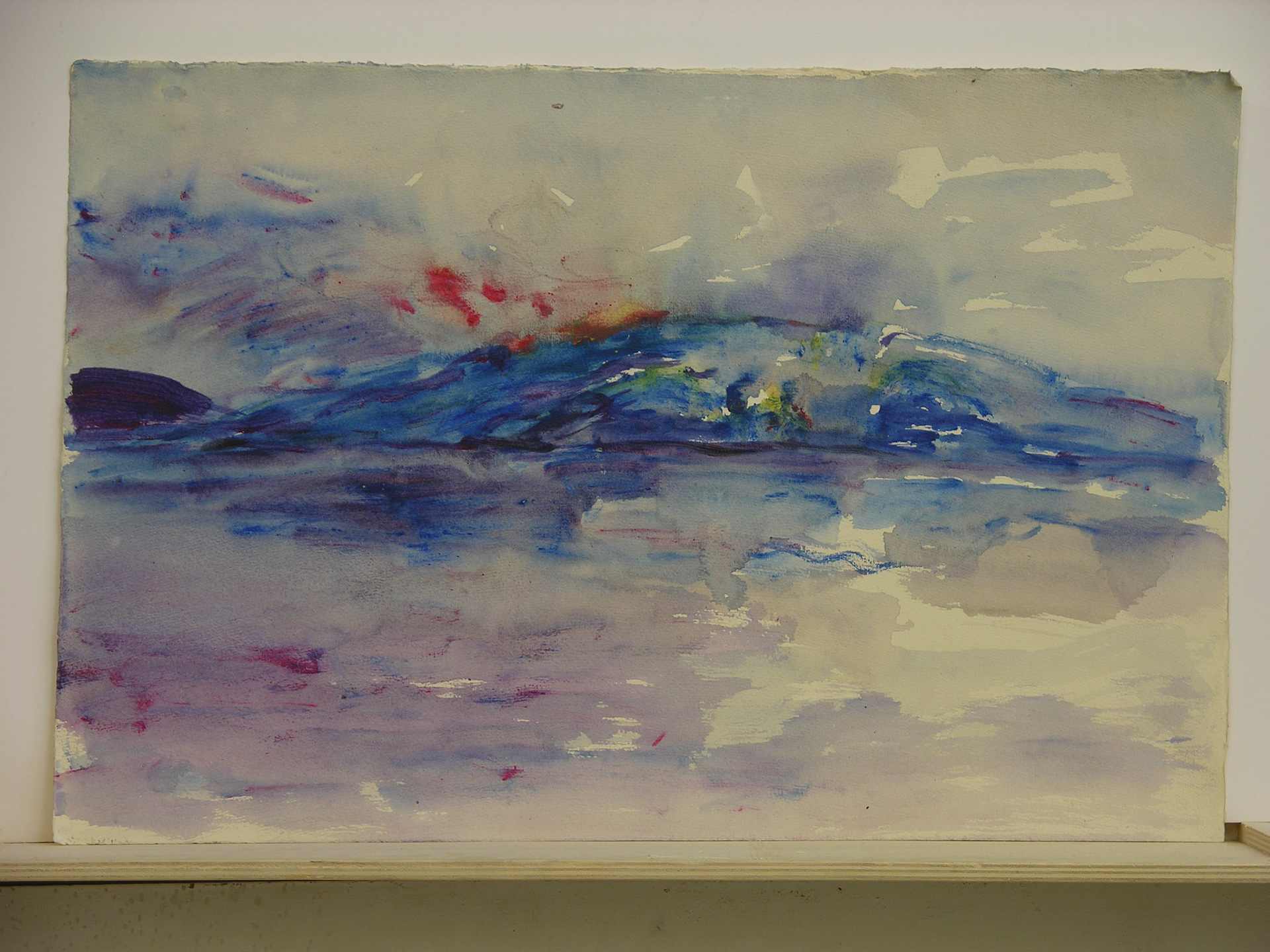 Acuarela/papel .-- 32,7x49,4cm