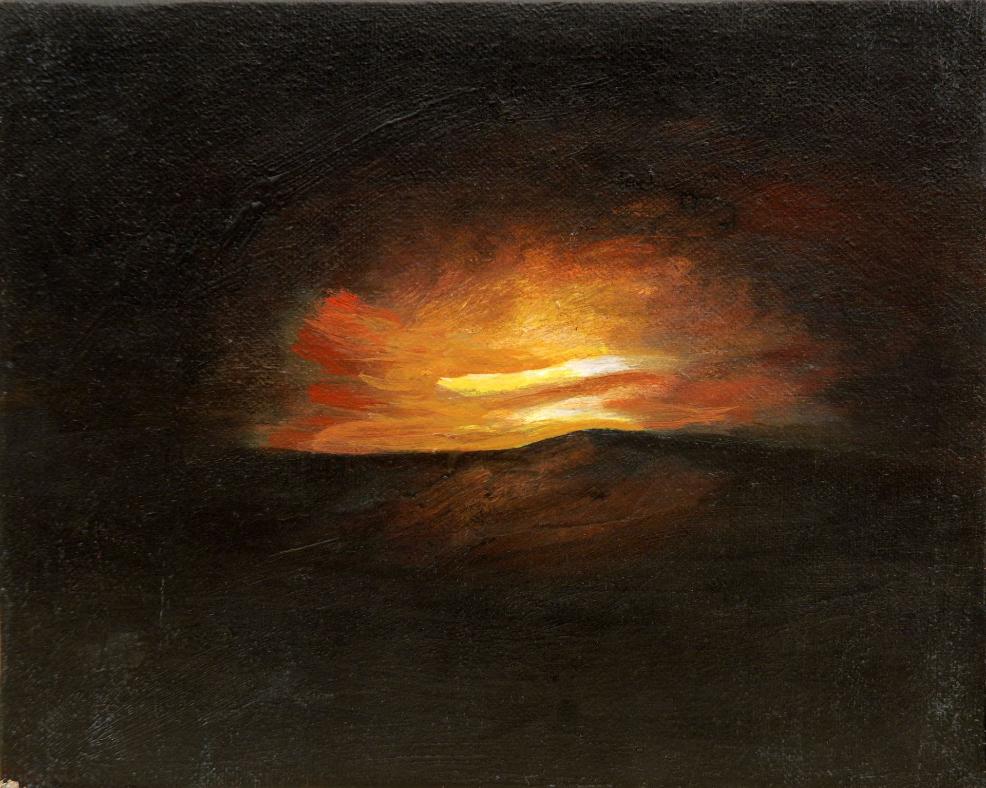 Acrílico/ lienzo._20x25 cm