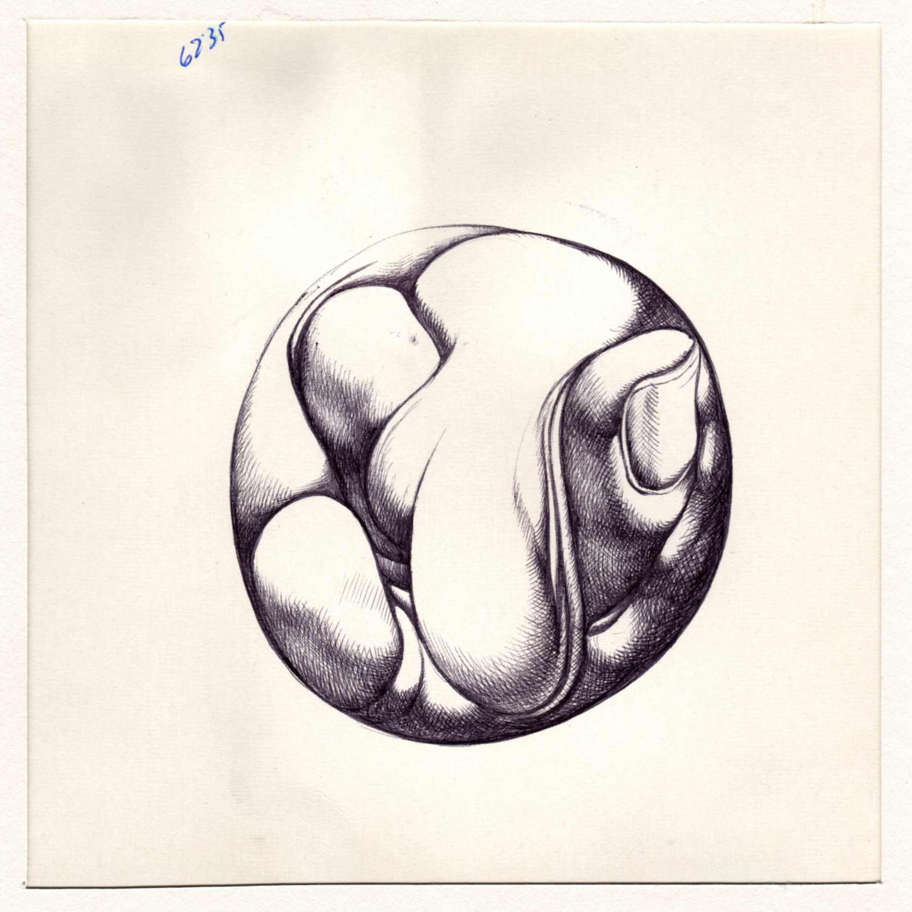 boligrafo/papel._ 14,3 x 14,3 cm