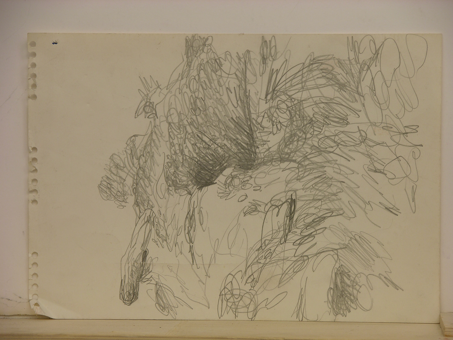 lápiz/papel._32x30cm