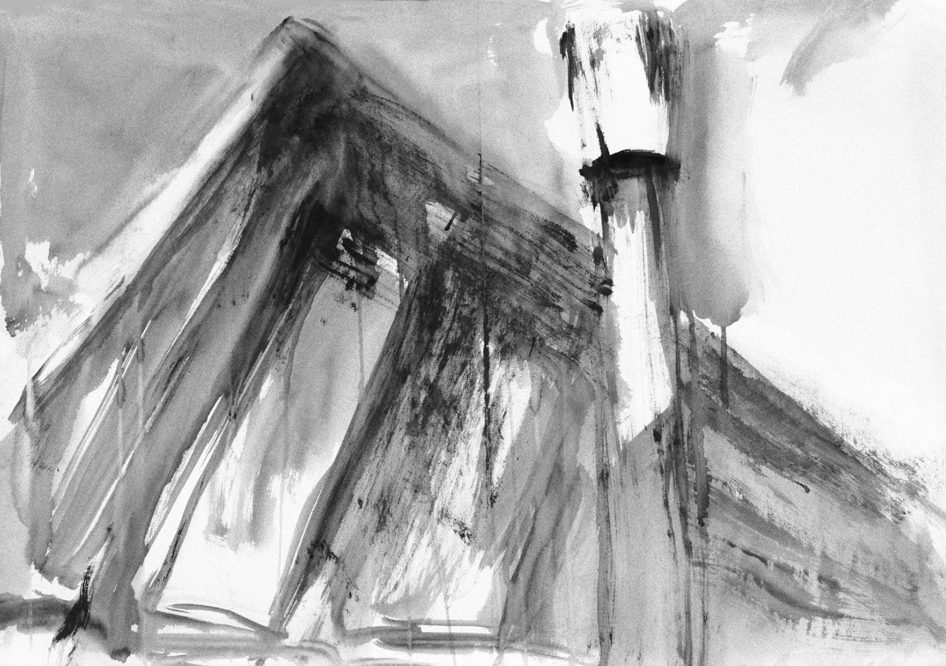 Aguada/papel.-50x69cm