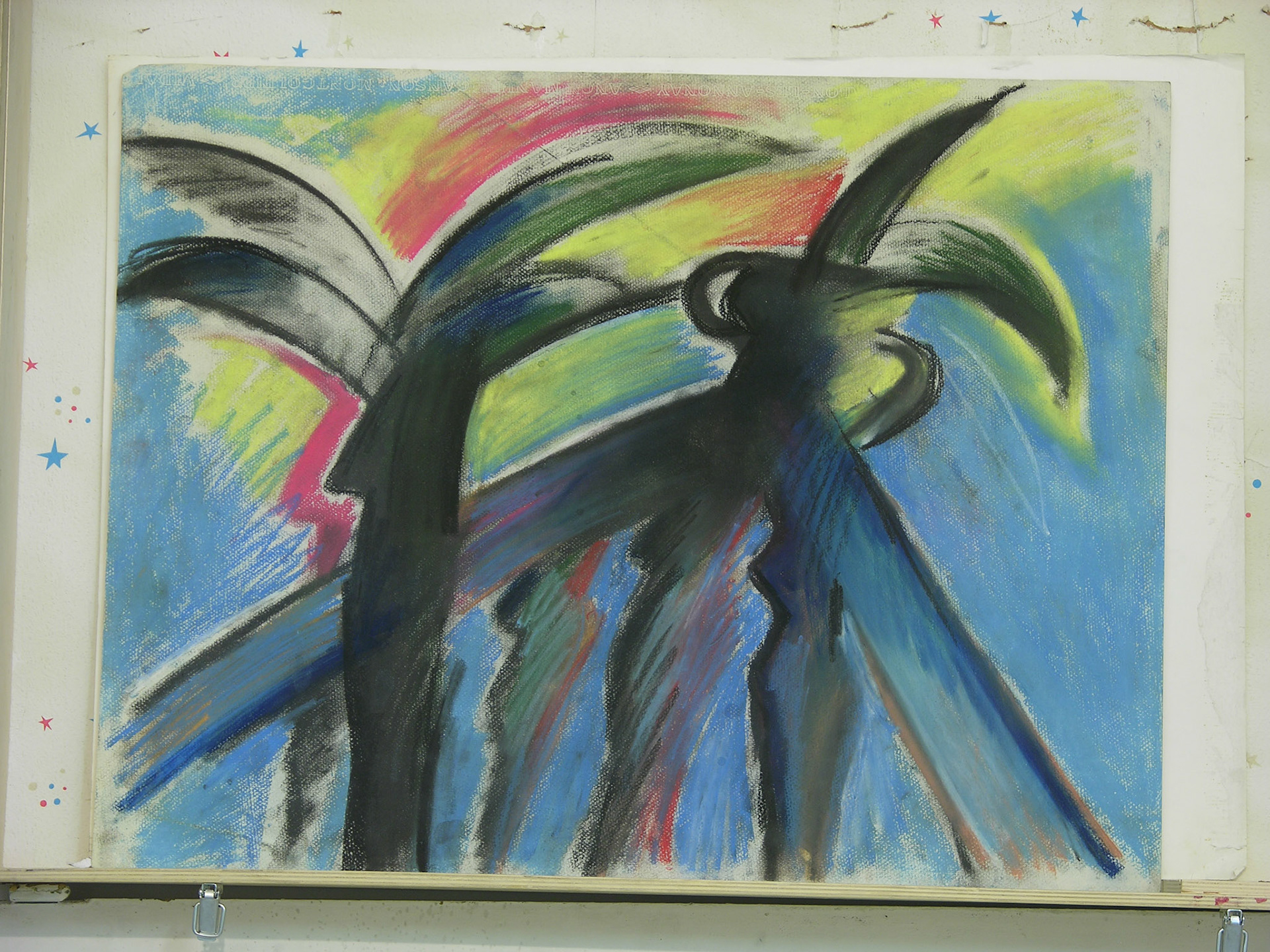 Pastel/papel.-50x65cm