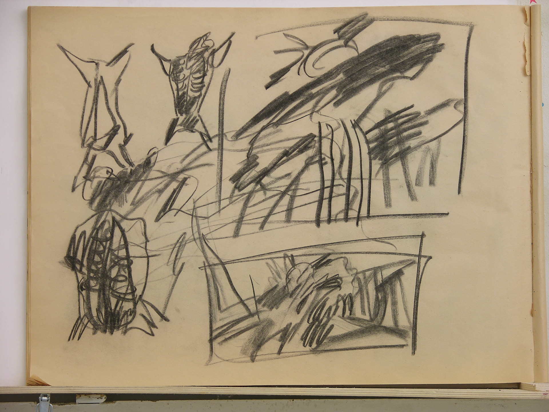 Aguada acrílica.- 46 x 60,5cm