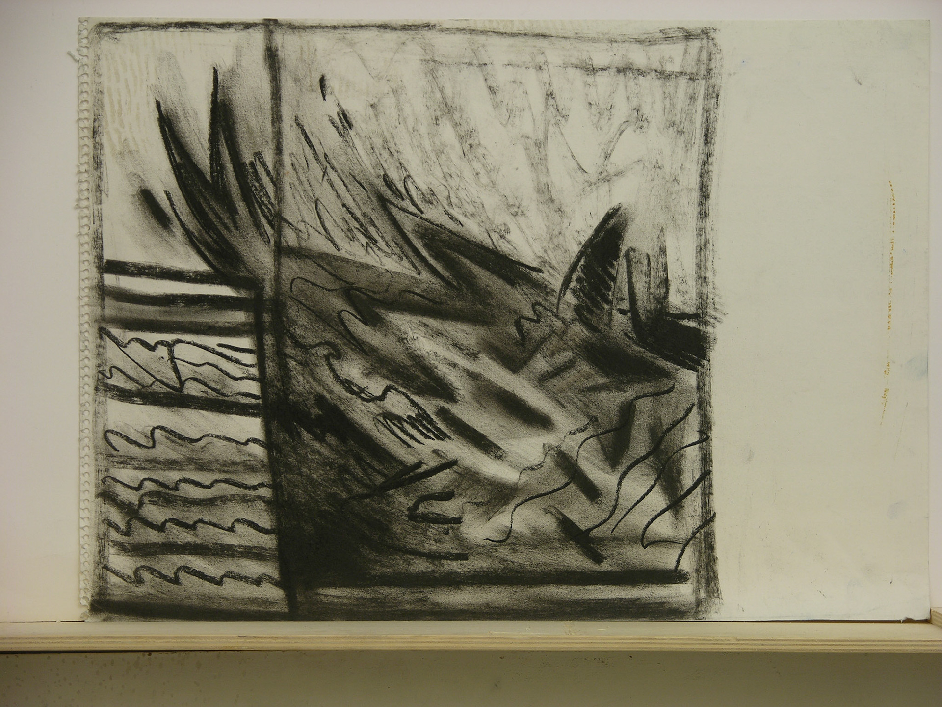 carboncillo/papel.-47,4x34cm