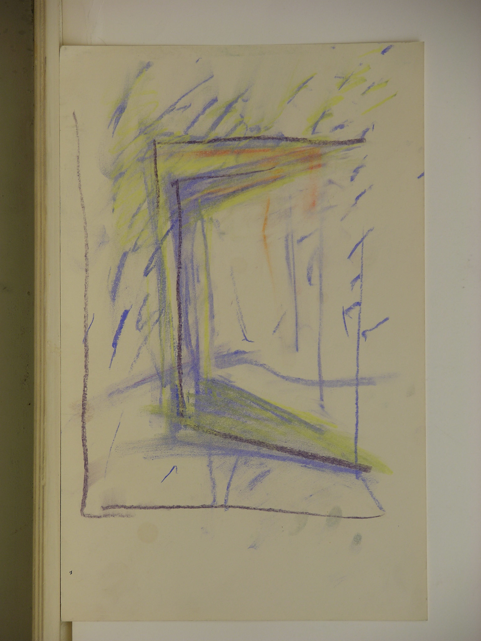 Pastel/papel.- 37,8x24cm