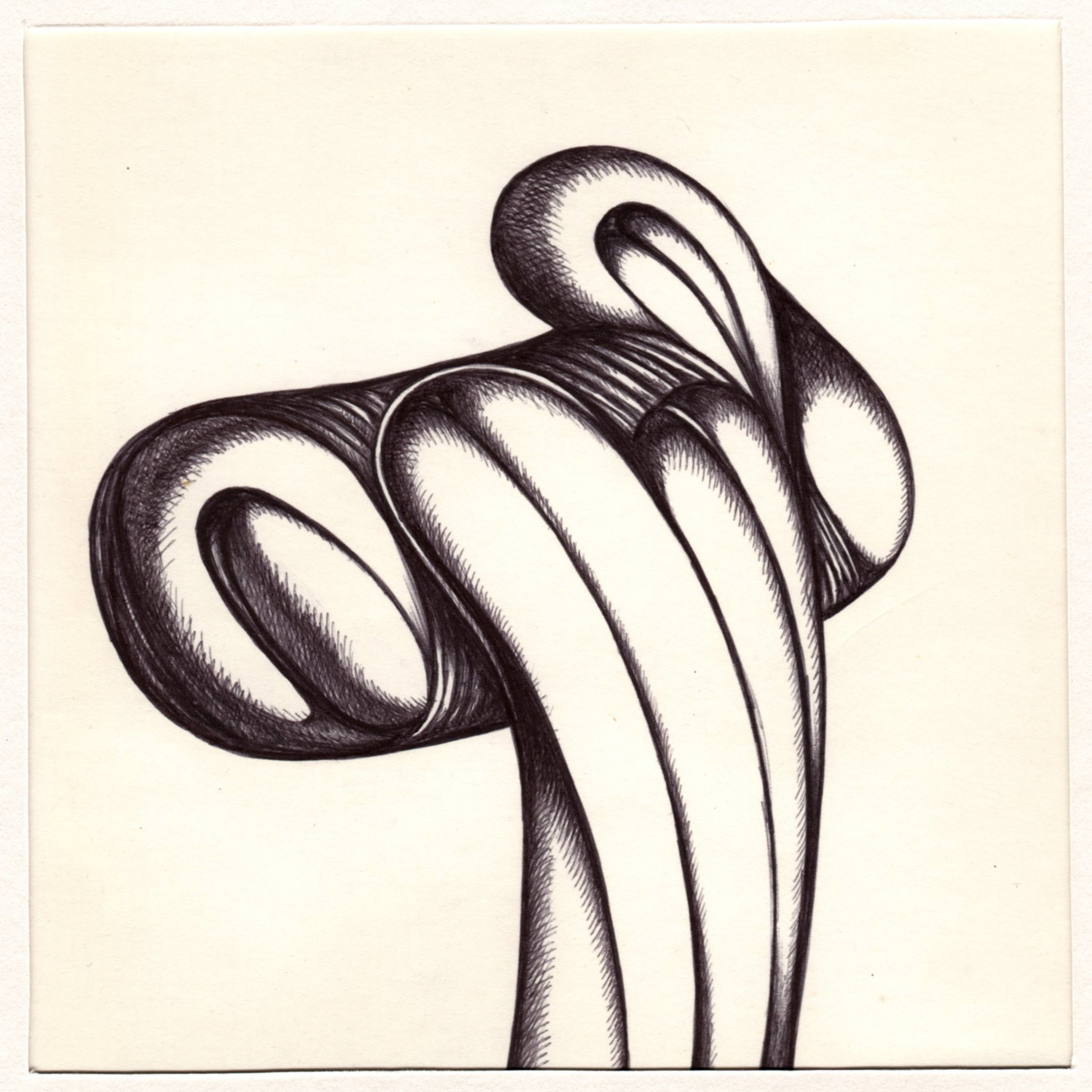 boligrafo/papel._ 14,3 x 14,3 cm