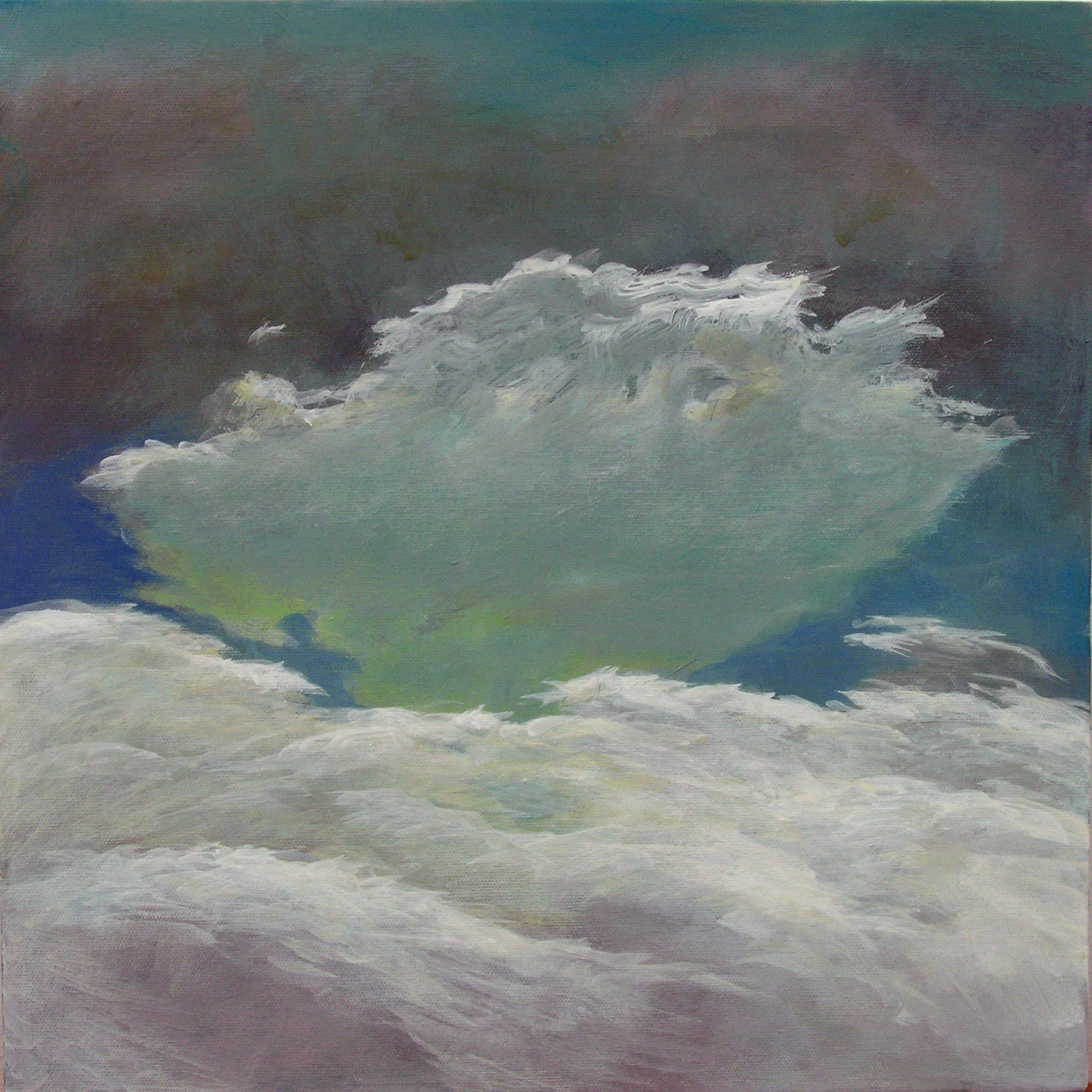 Acrílico/ lienzo._40 x 40 cm