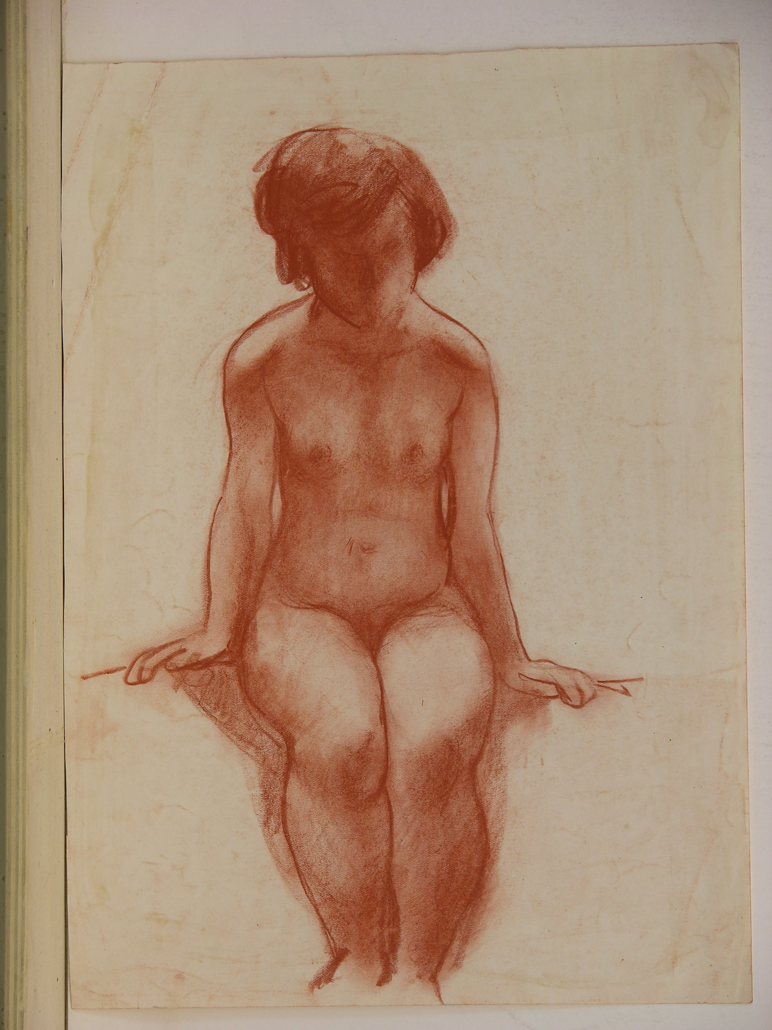 Sanguina/papel._ 35x25cm