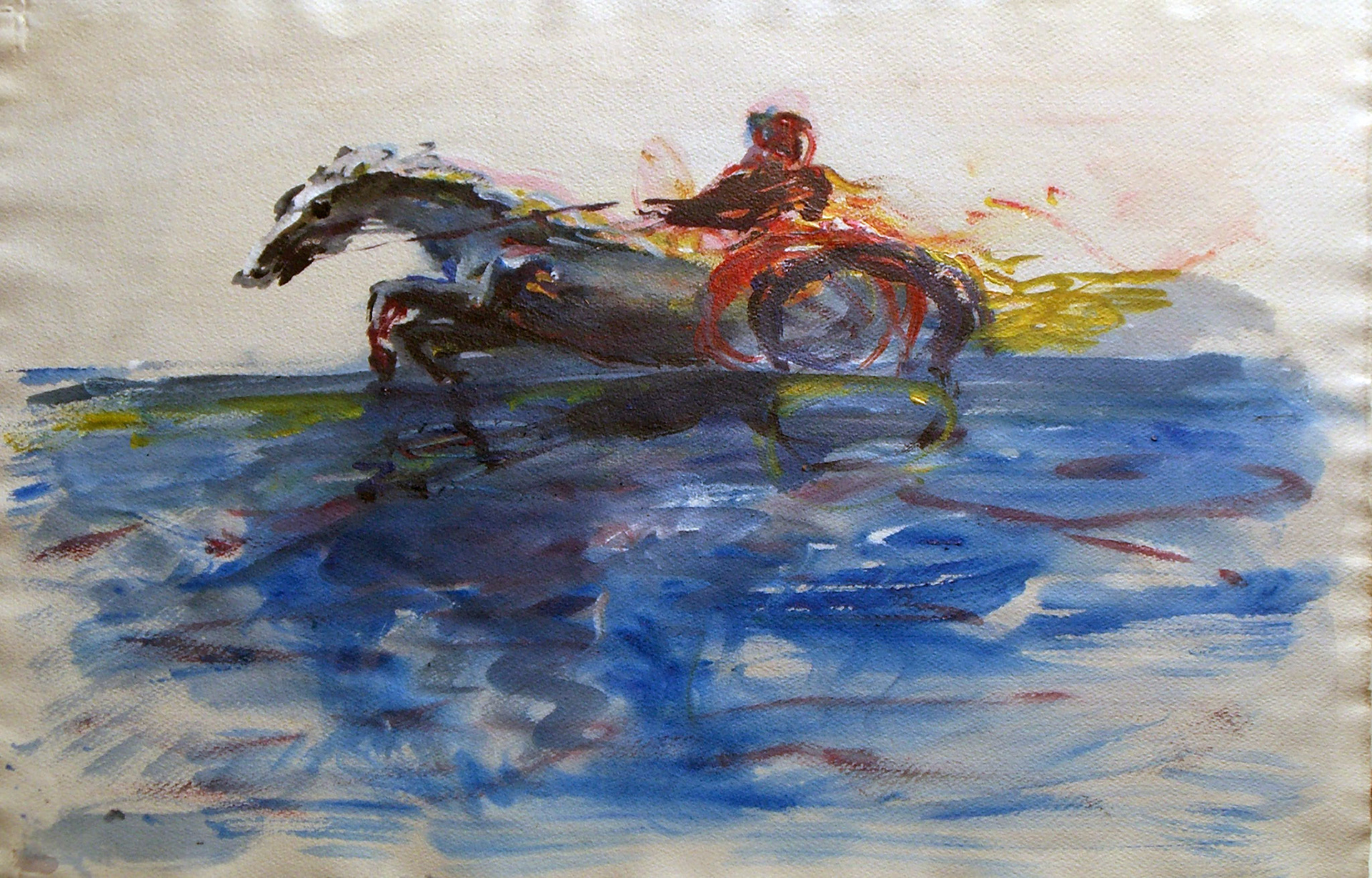 Acrílico/cartulina._ 50x64,5cm