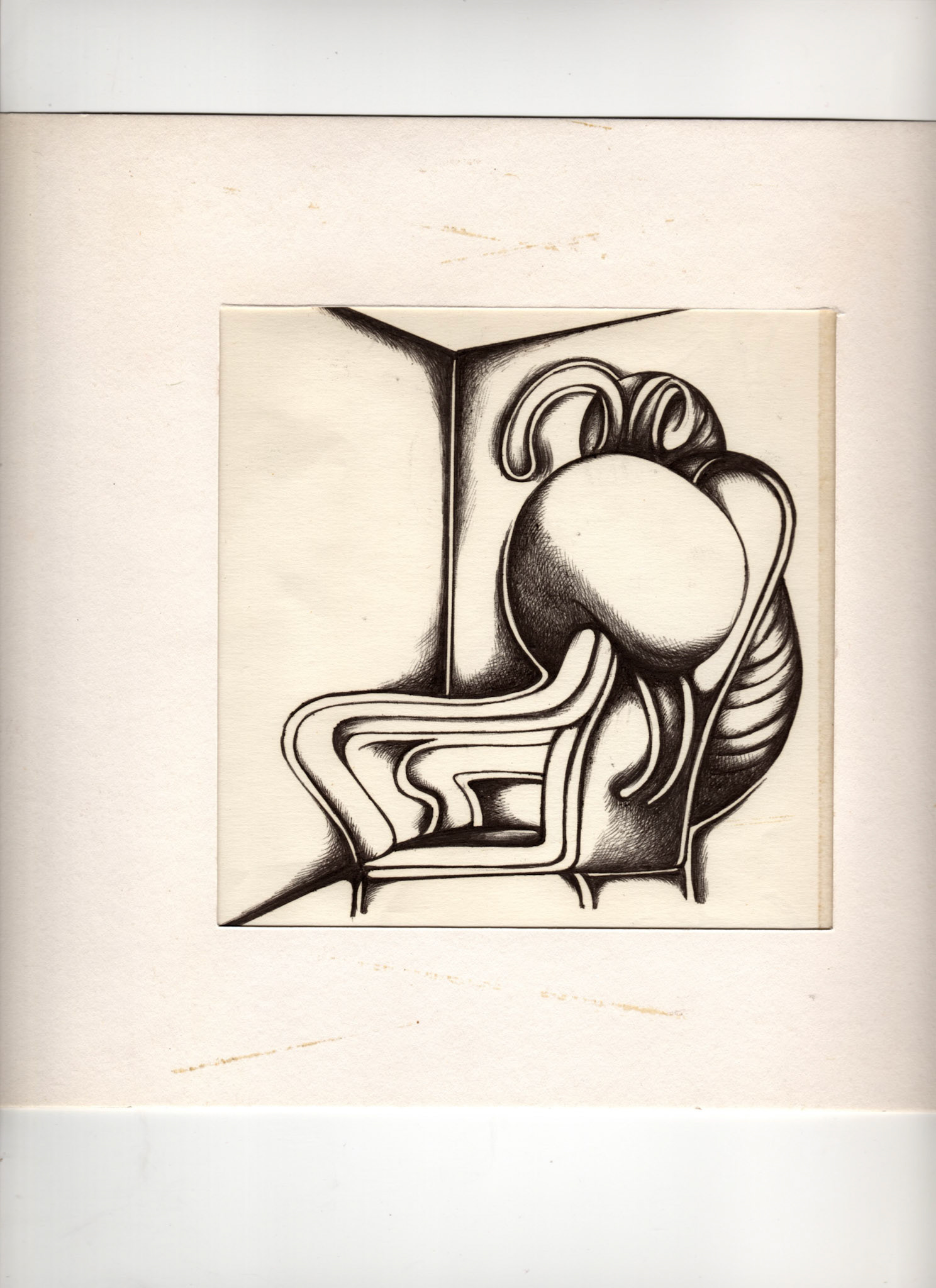 boligrafo/papel._ 14,3 x 14,3 cm