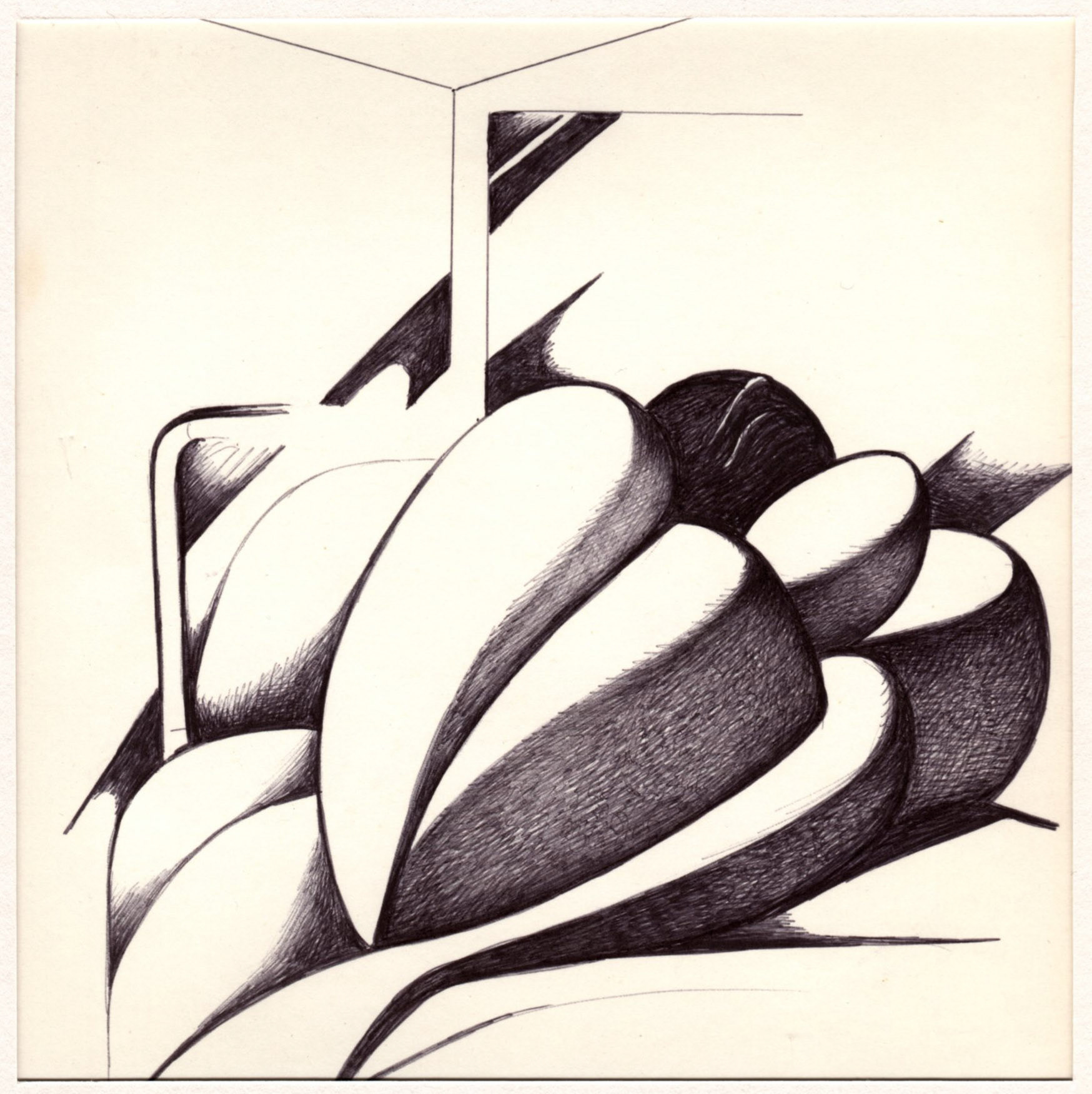 boligrafo/papel._ 14,3 x 14,3 cm