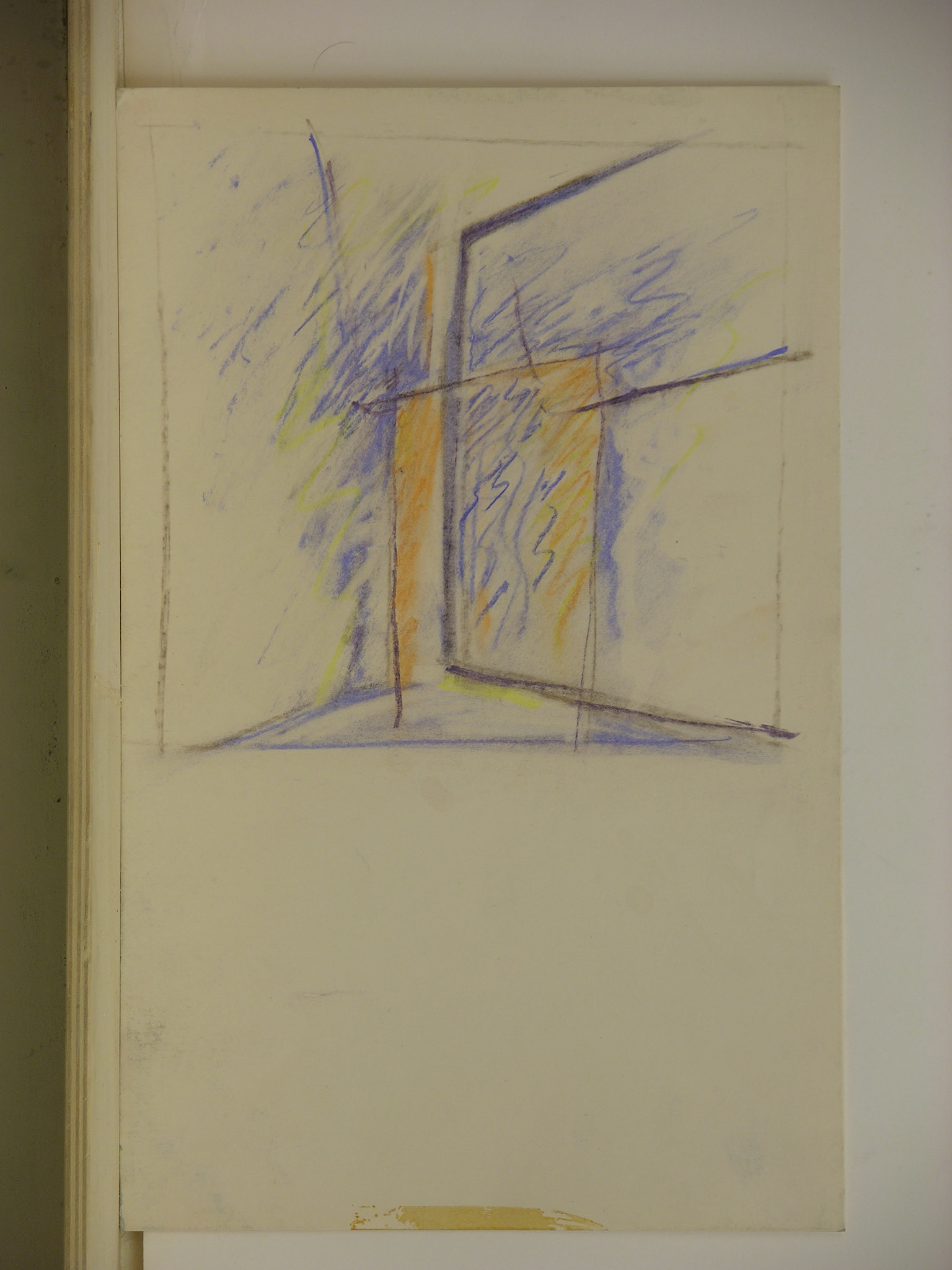 Pastel/papel.- 37,8x24cm