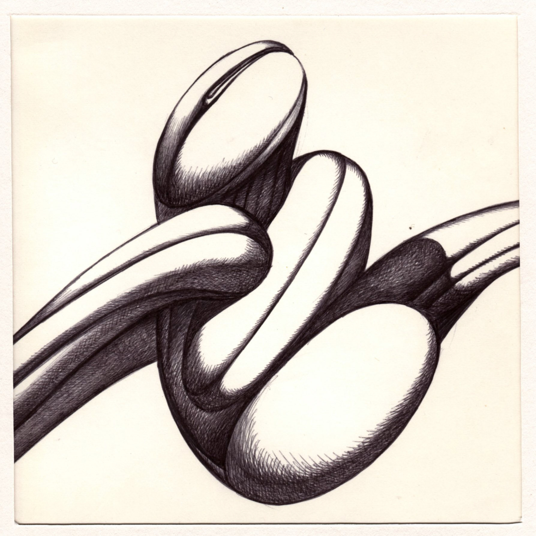 boligrafo/papel._ 14,3 x 14,3 cm