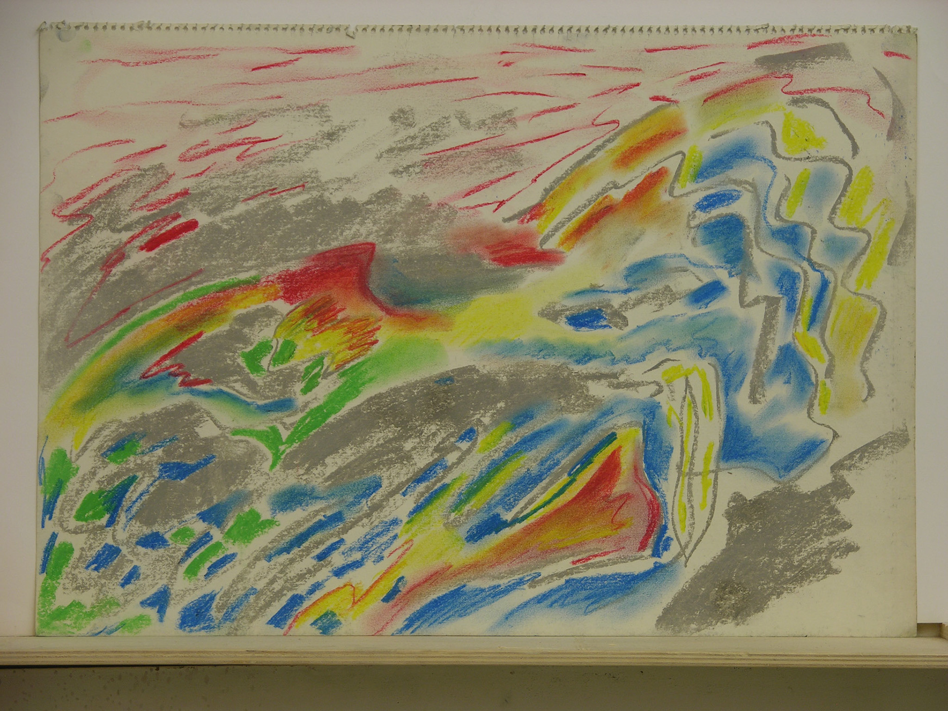 pastel/papel.-34x49,3cm